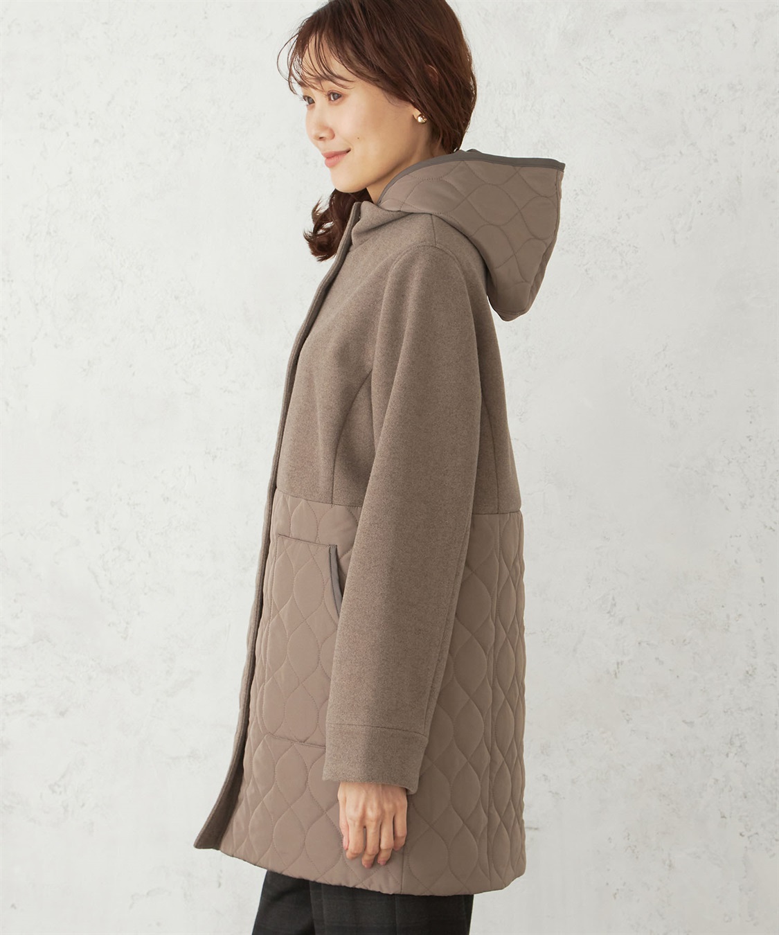 DECOY ハイブリットロングコート_sub_3