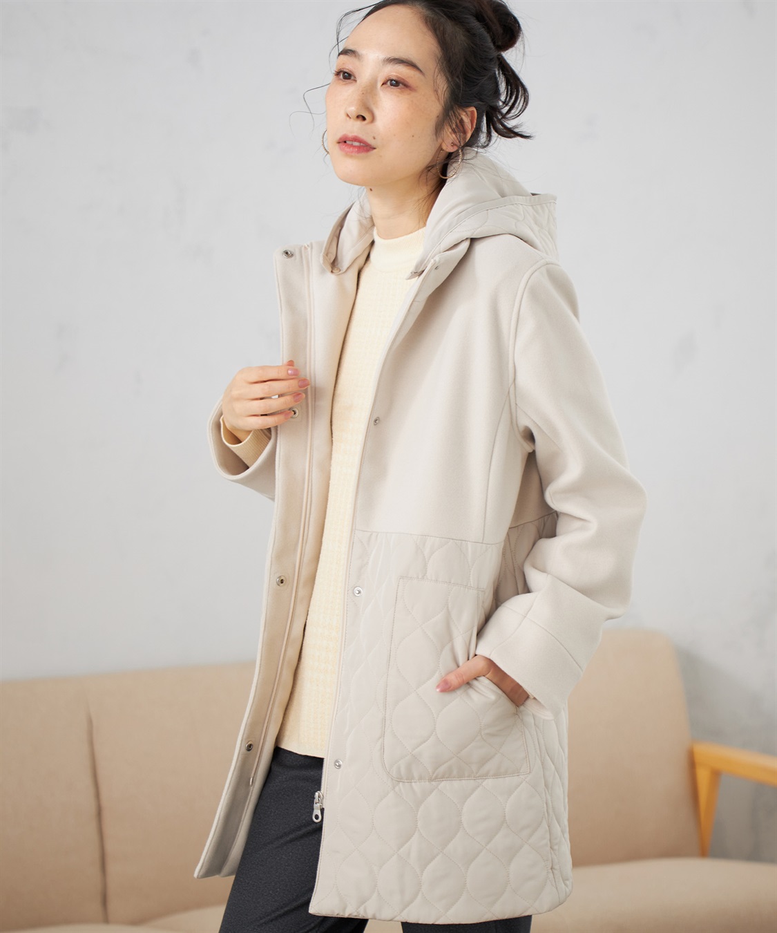 DECOY ハイブリットロングコート_sub_18