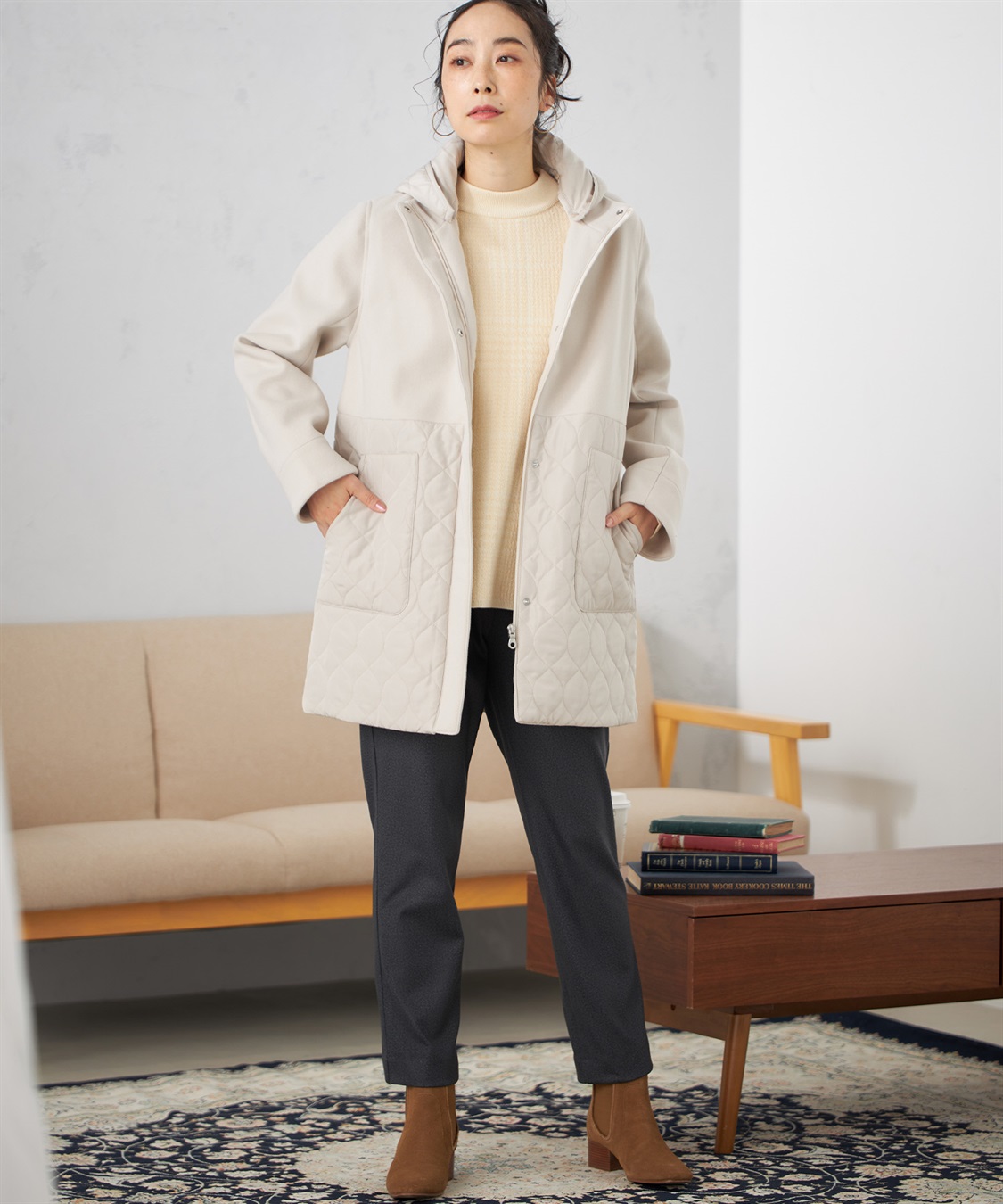 DECOY ハイブリットロングコート_sub_19