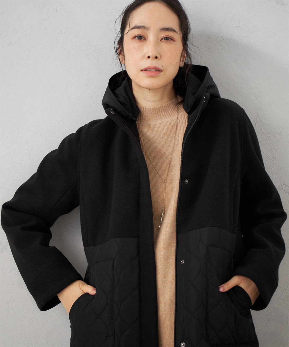 DECOY ハイブリットロングコート_sub_20