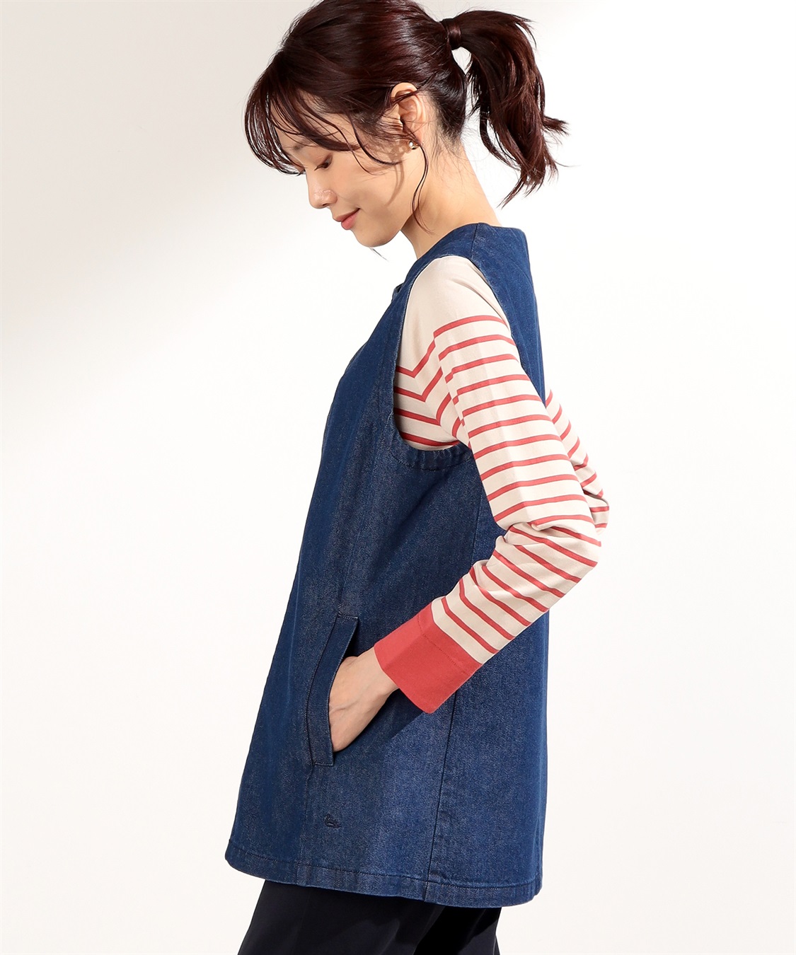 DECOY デニムベスト_sub_1