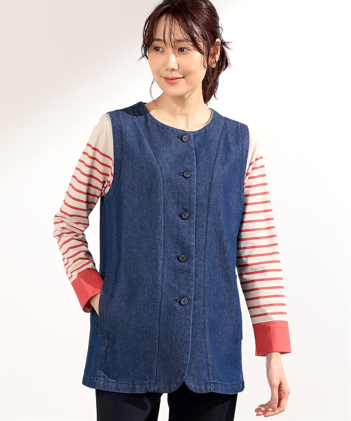 DECOY デニムベスト_sub_3