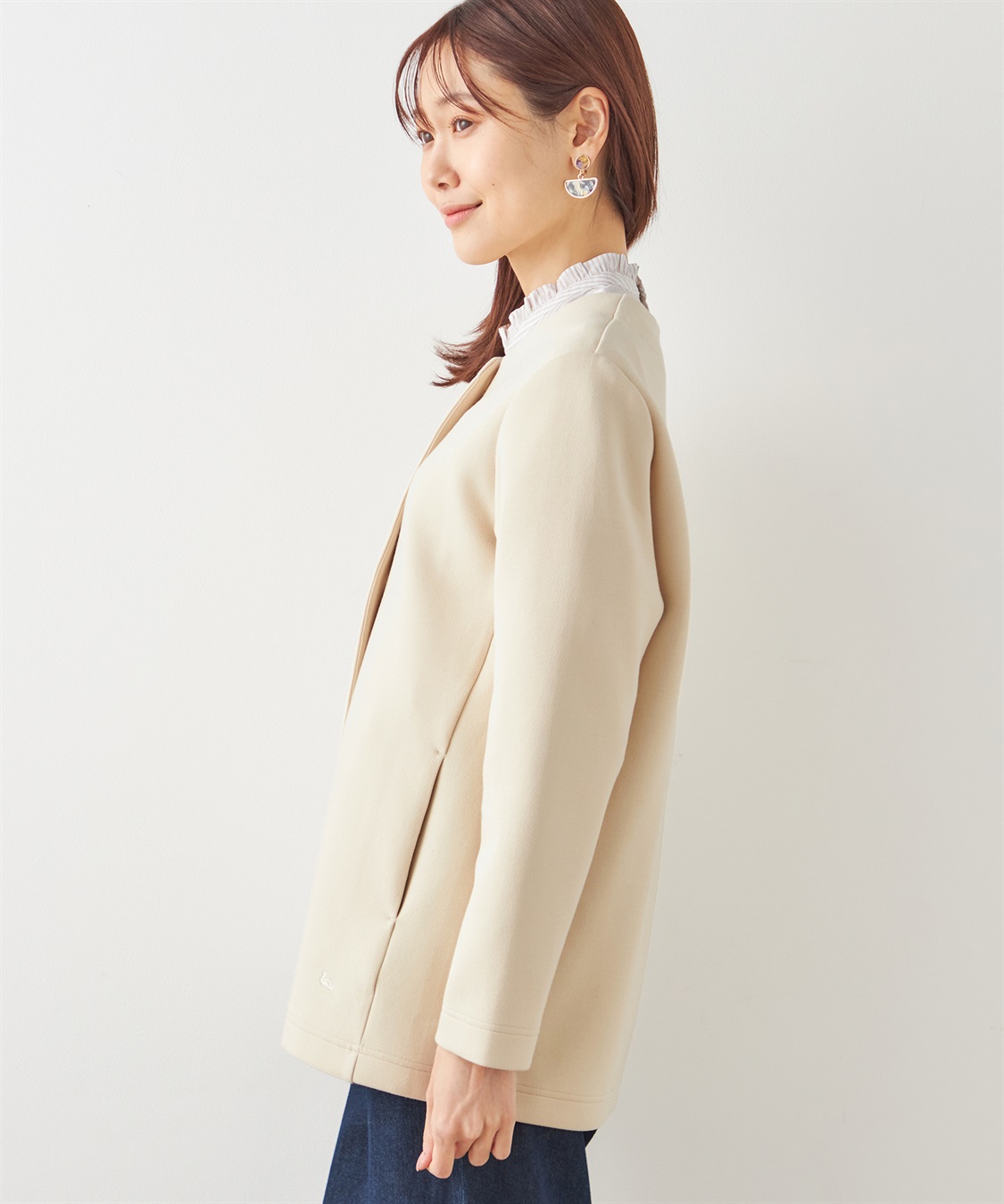 DECOY Wフェイスコーディガン_sub_2