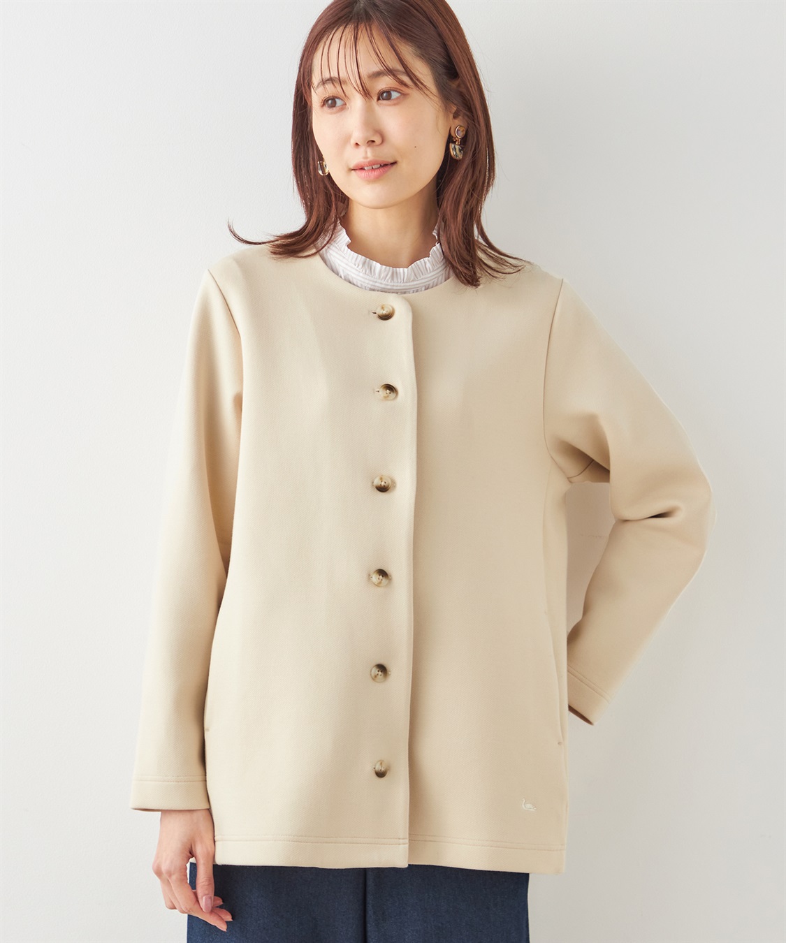 DECOY Wフェイスコーディガン_sub_4