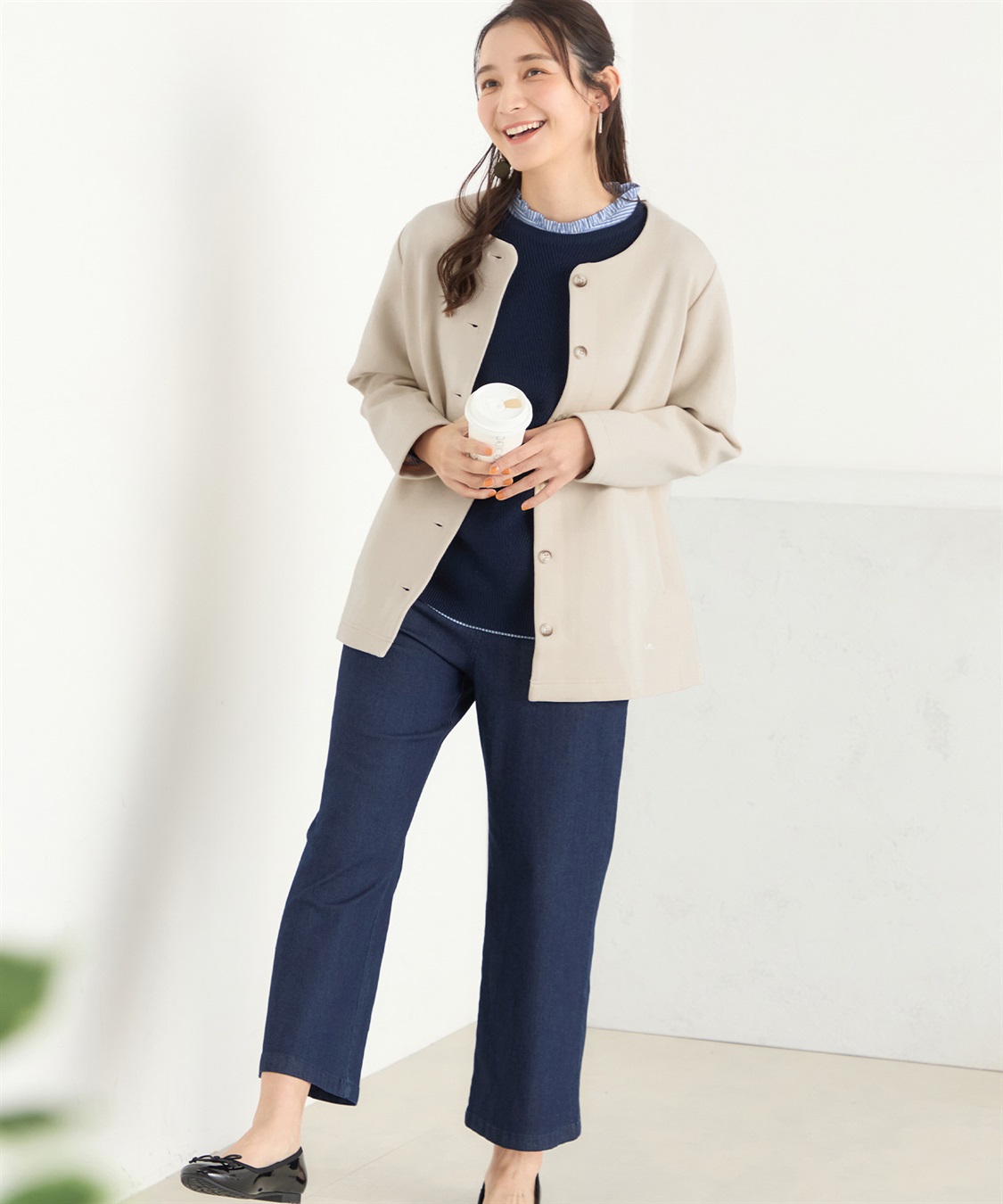 DECOY Wフェイスコーディガン_sub_12