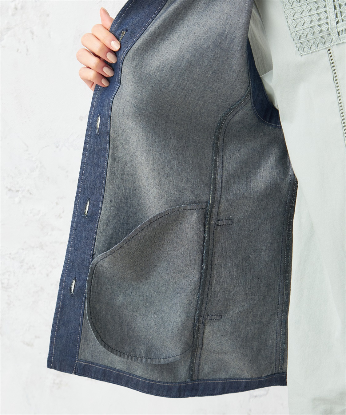 DECOY デニムベスト_sub_7
