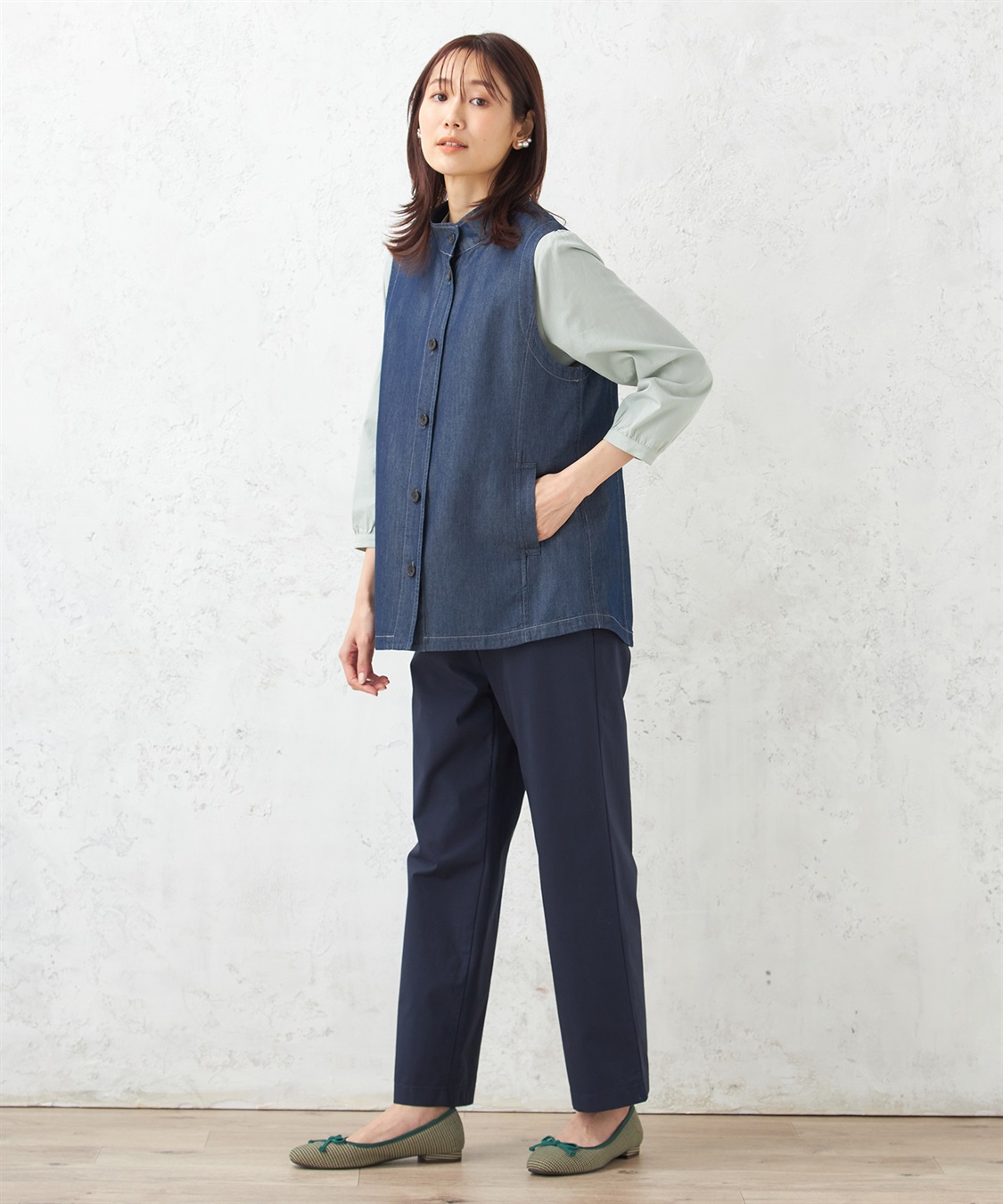 DECOY デニムベスト_sub_10