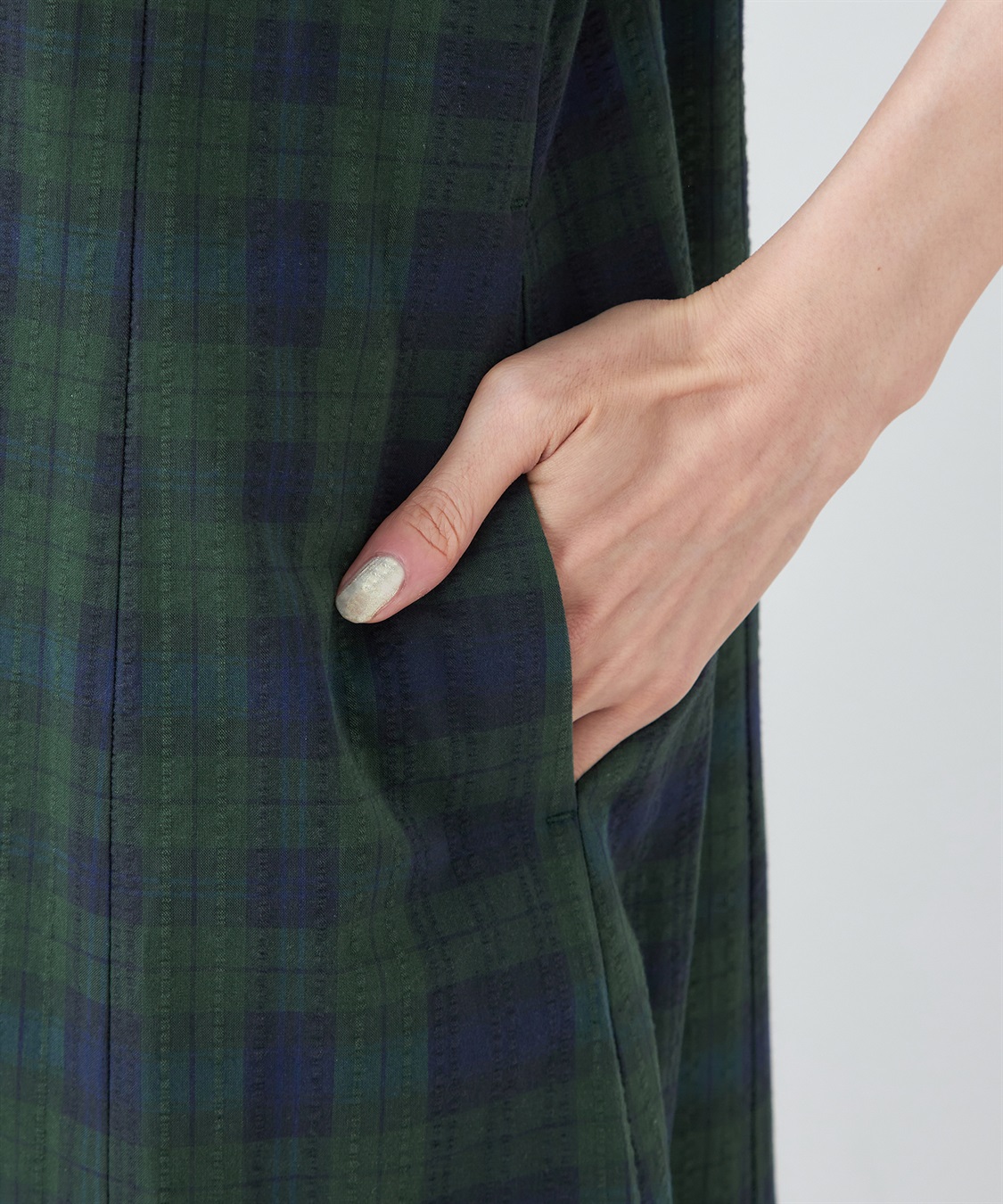 DECOY サッカーチェックワンピース_sub_6