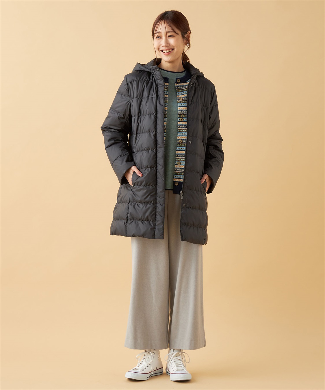 DECOY 【はっ水】ロングダウンコート_sub_21