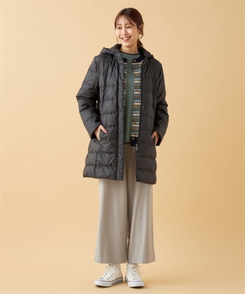 はっ水】ロングダウンコート DECOY｜クロスプラス公式通販サイト