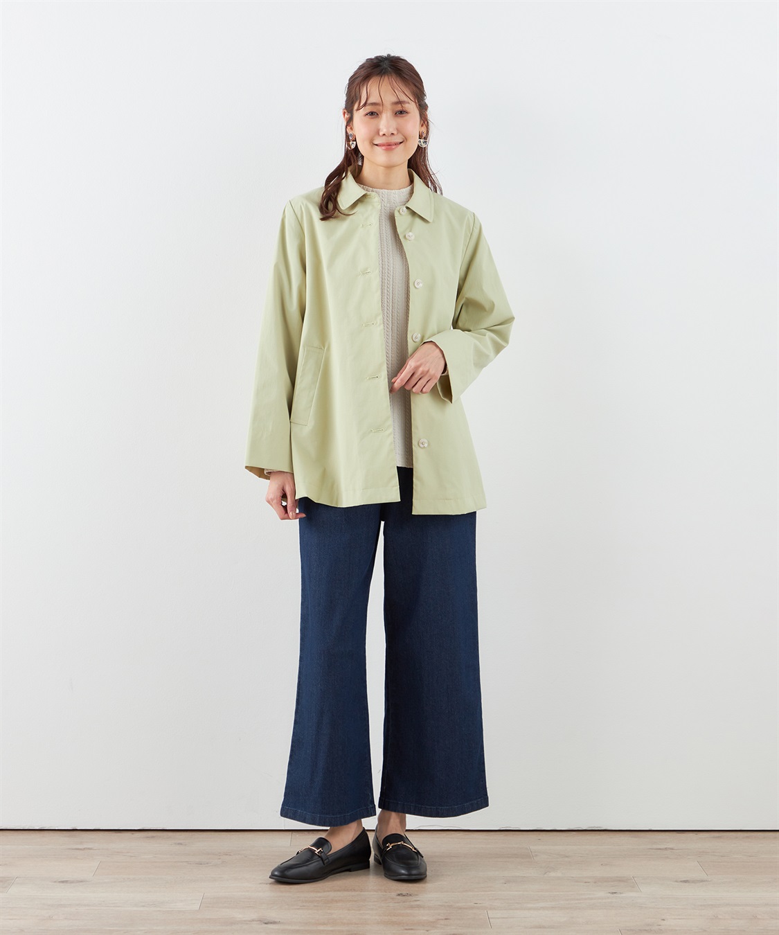 DECOY 【防花粉】【はっ水】ステンカラーコート_sub_16