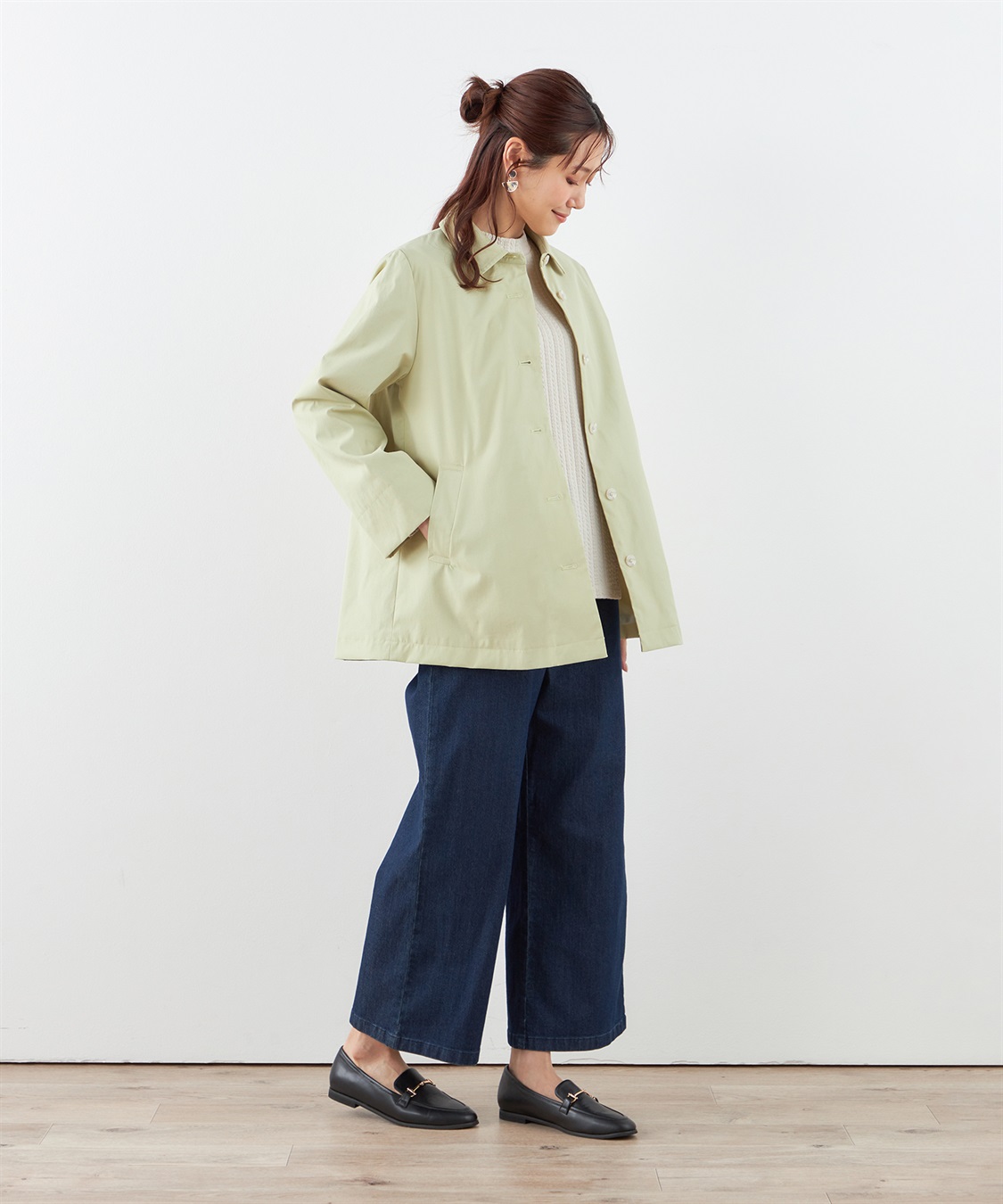 DECOY 【防花粉】【はっ水】ステンカラーコート_sub_17