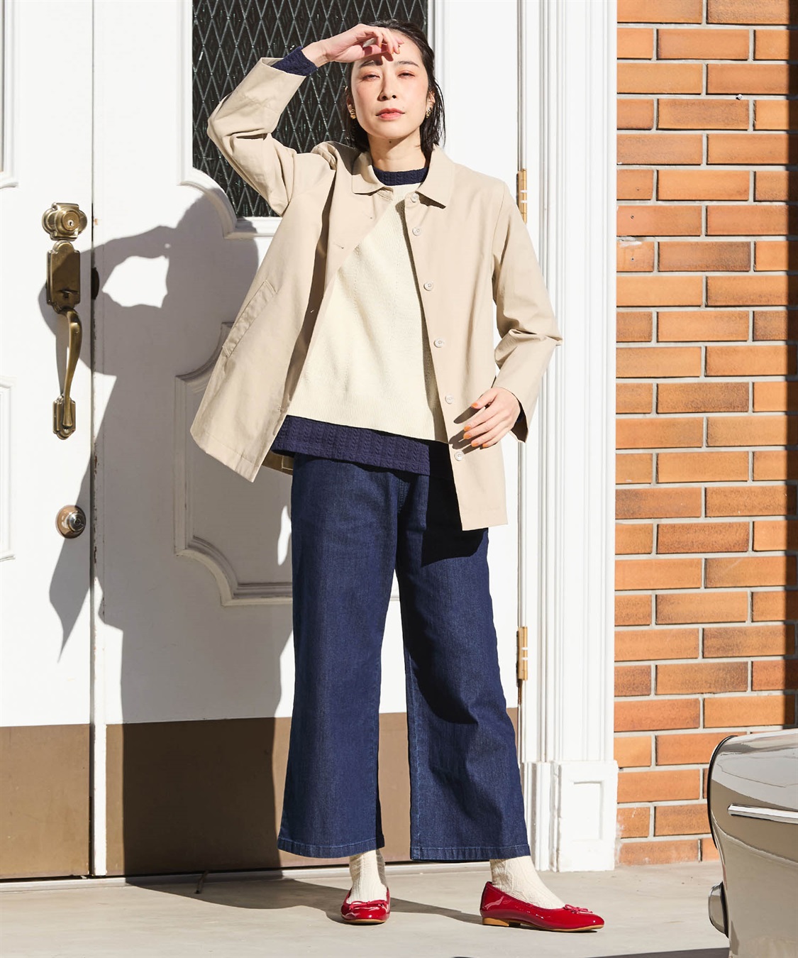 DECOY 【防花粉】【はっ水】ステンカラーコート_sub_19