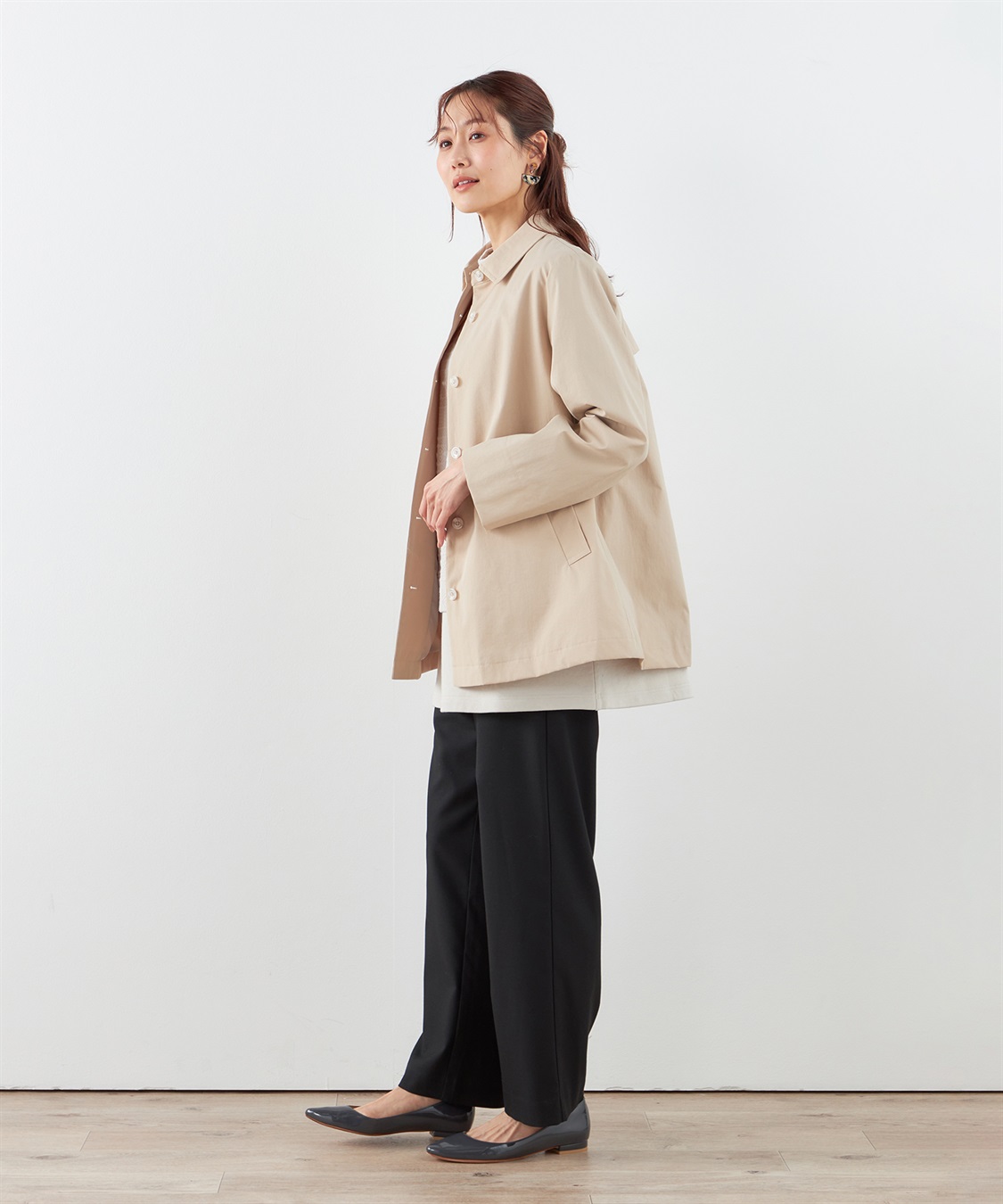 DECOY 【防花粉】【はっ水】ステンカラーコート_sub_21