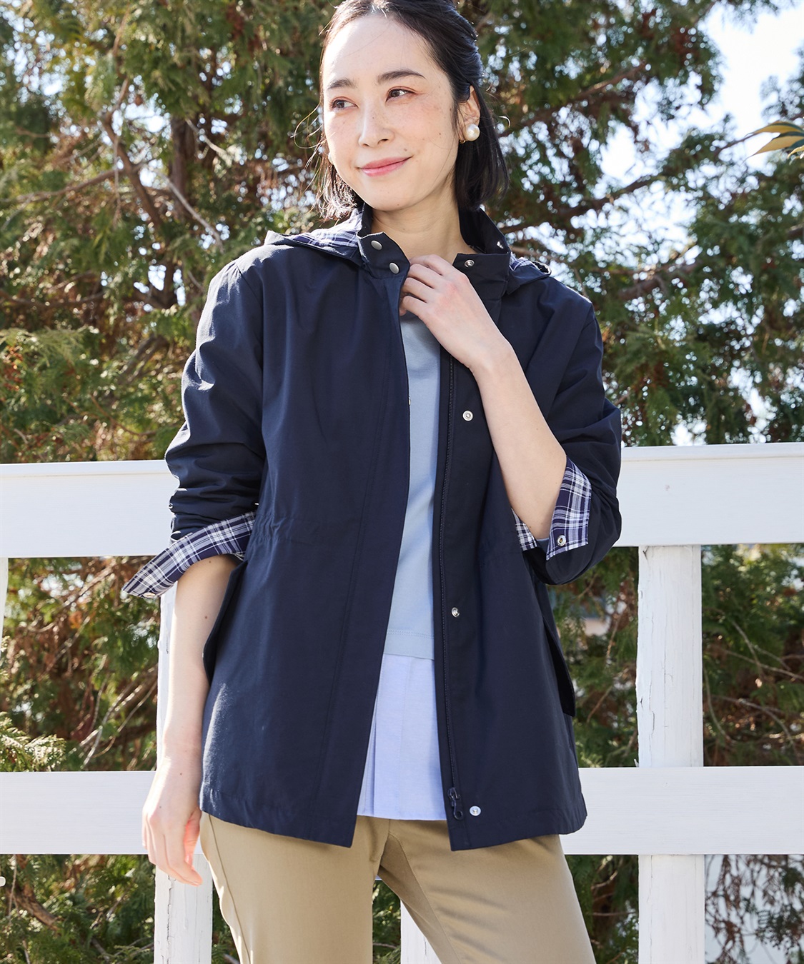 はっ水・防花粉】マウンテンパーカー DECOY｜クロスプラス公式通販サイト