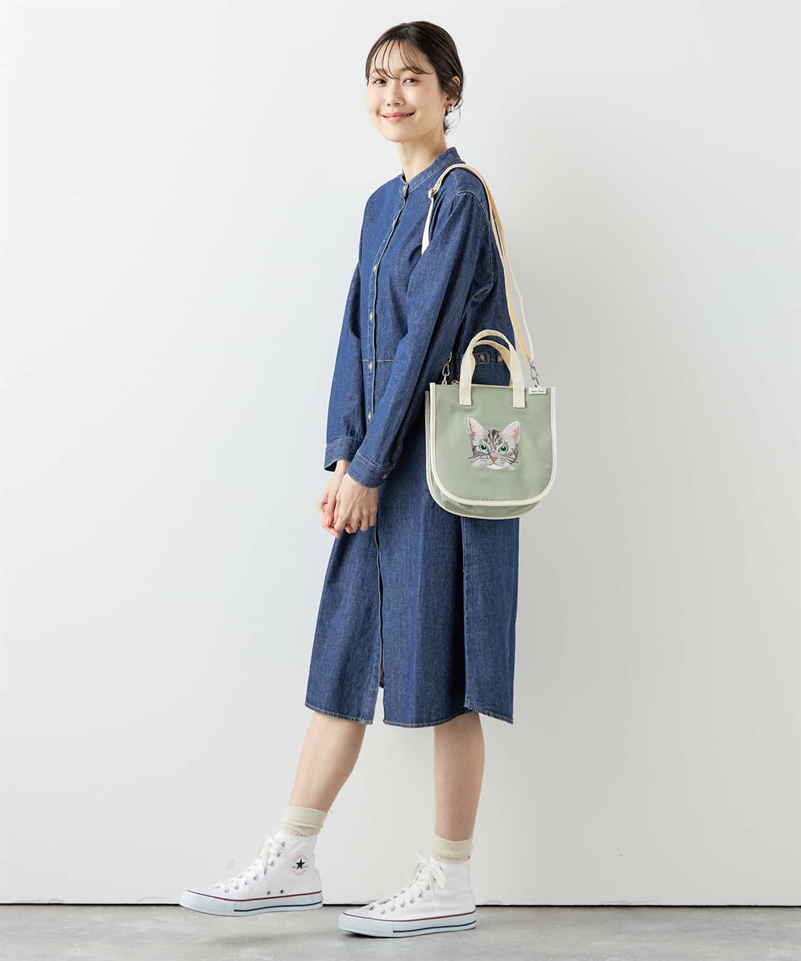 デニムワンピース DECOY｜クロスプラス公式通販サイト