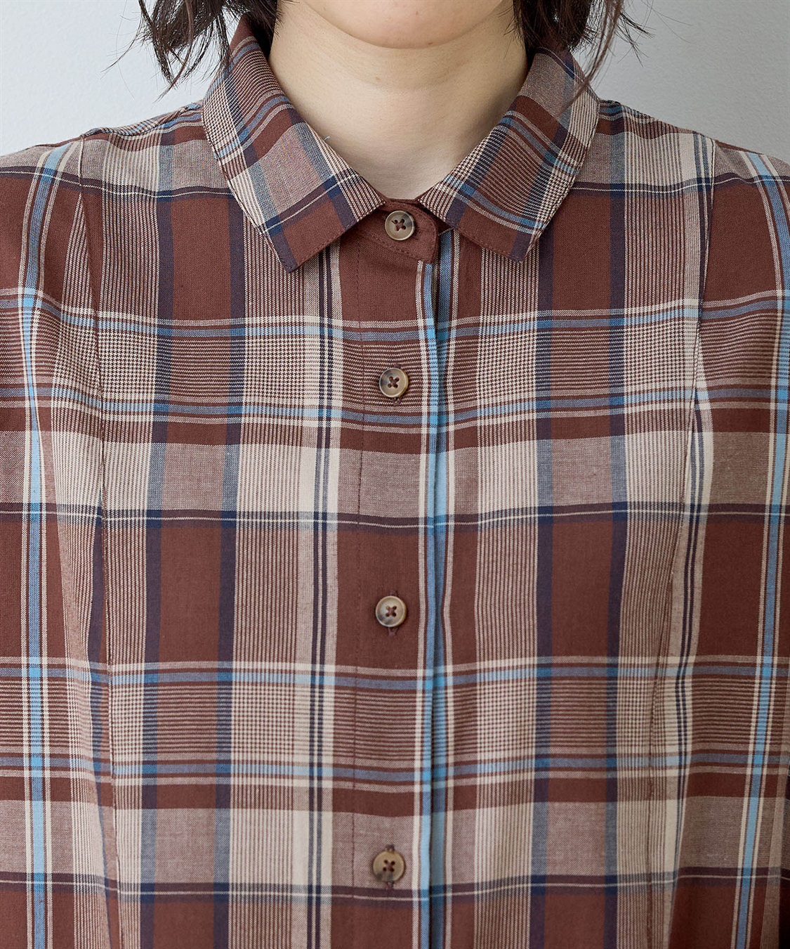 DECOY チェックワンピース_sub_4