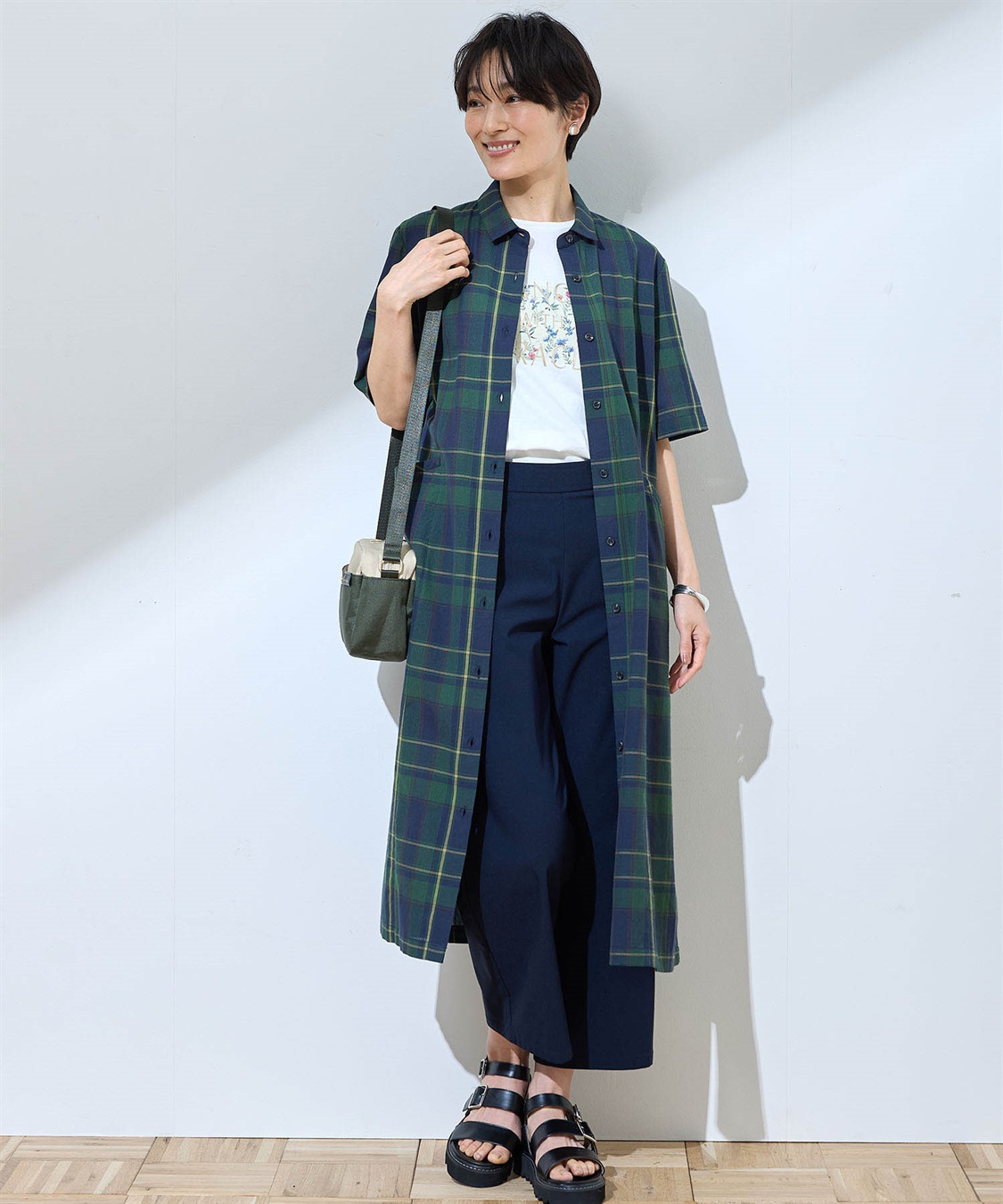 DECOY チェックワンピース_sub_9