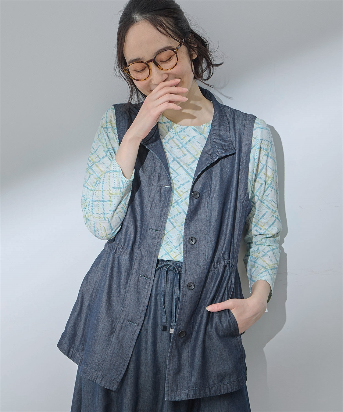 DECOY デニムベスト_sub_1