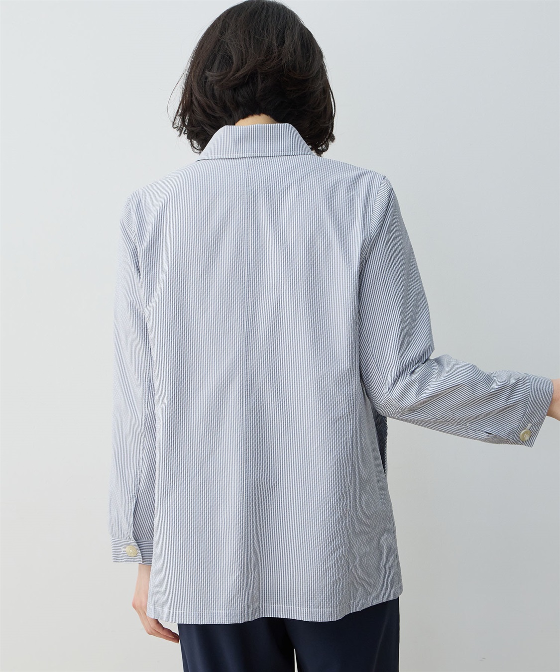 DECOY ジャガードストライプジャケット_sub_4