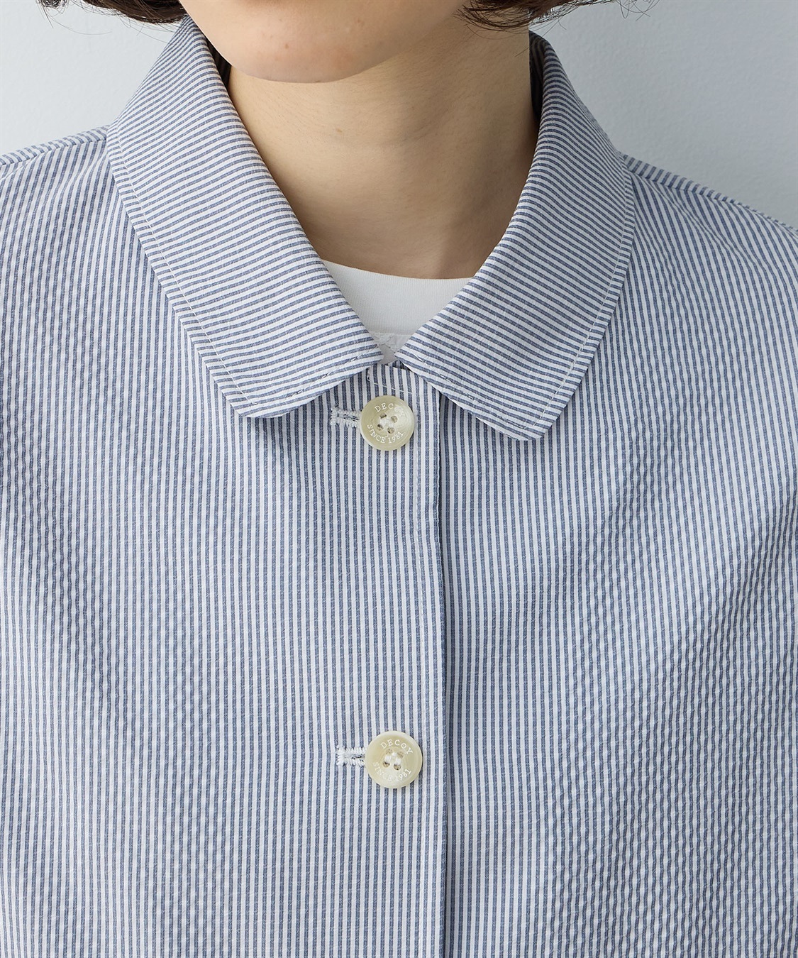 DECOY ジャガードストライプジャケット_sub_5