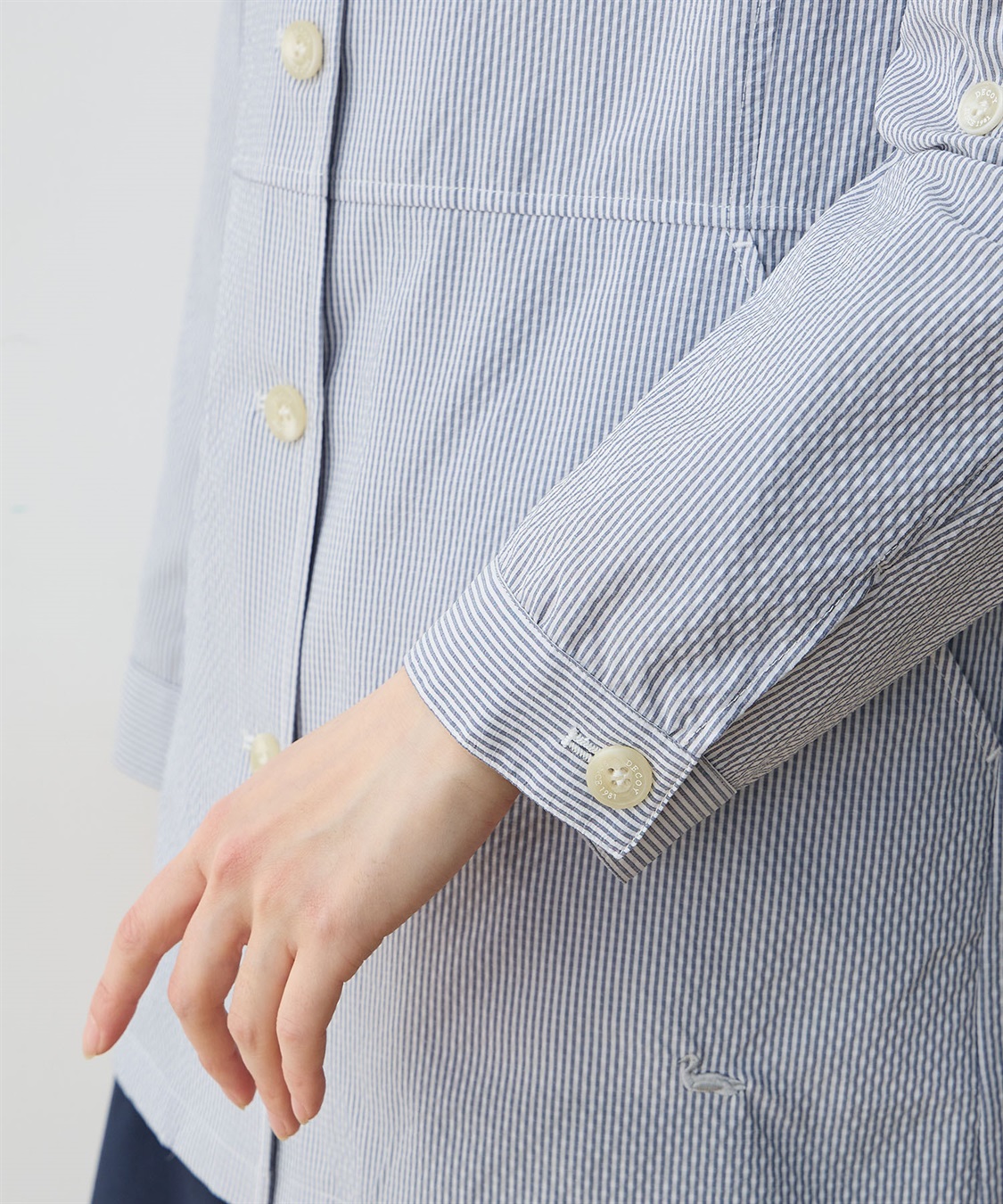 DECOY ジャガードストライプジャケット_sub_7