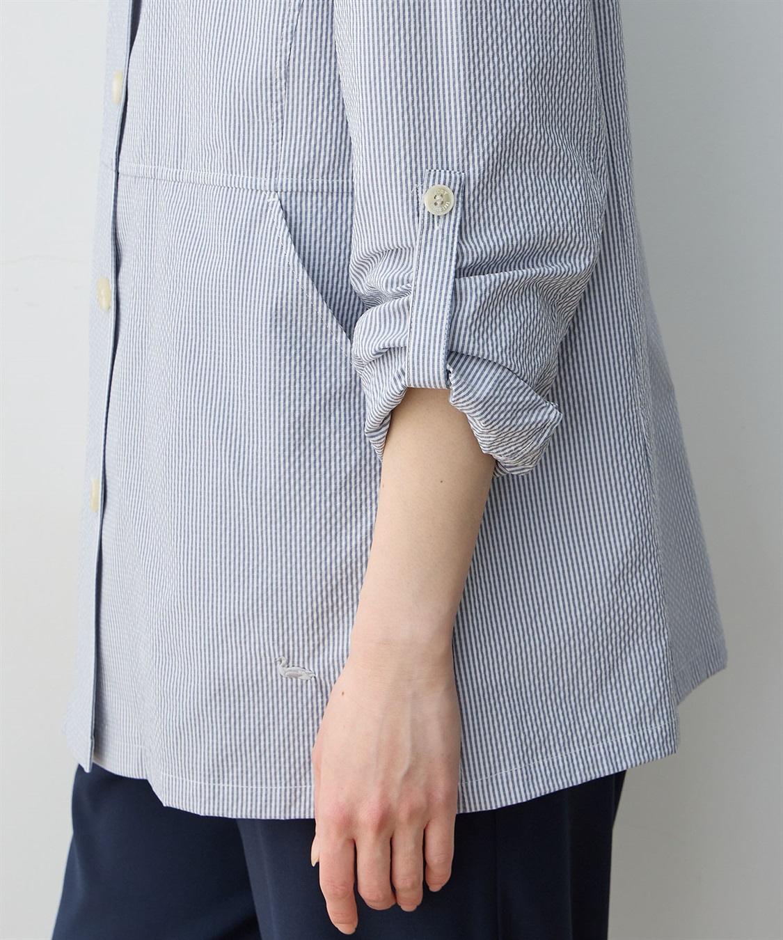 DECOY ジャガードストライプジャケット_sub_10