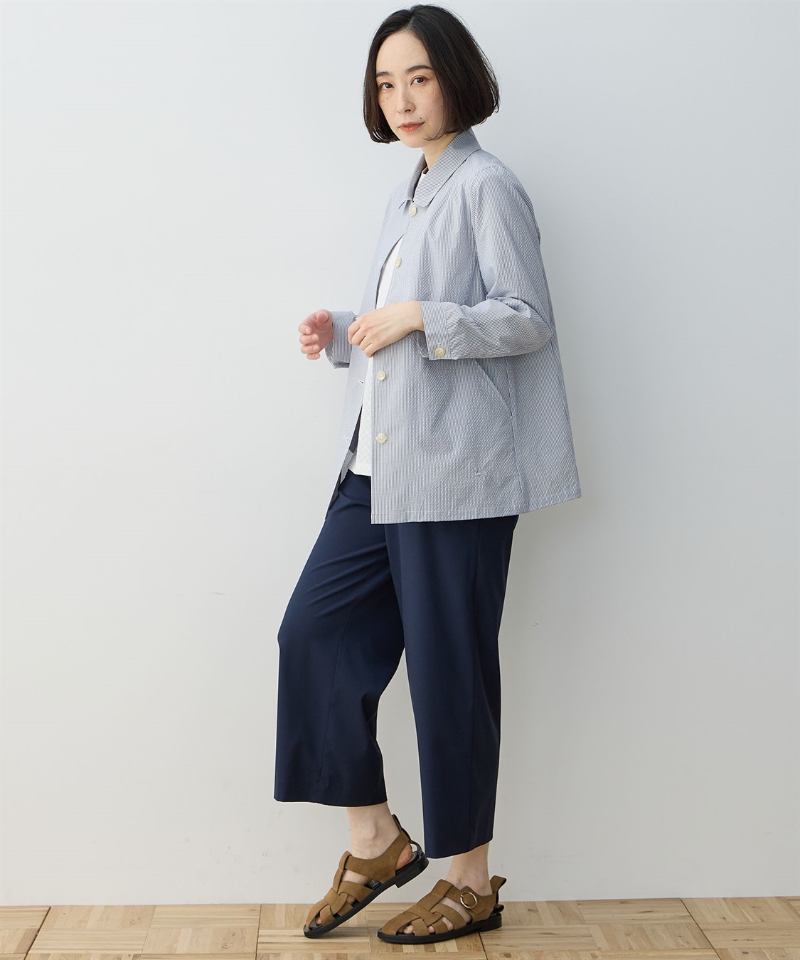 DECOY ジャガードストライプジャケット_sub_14