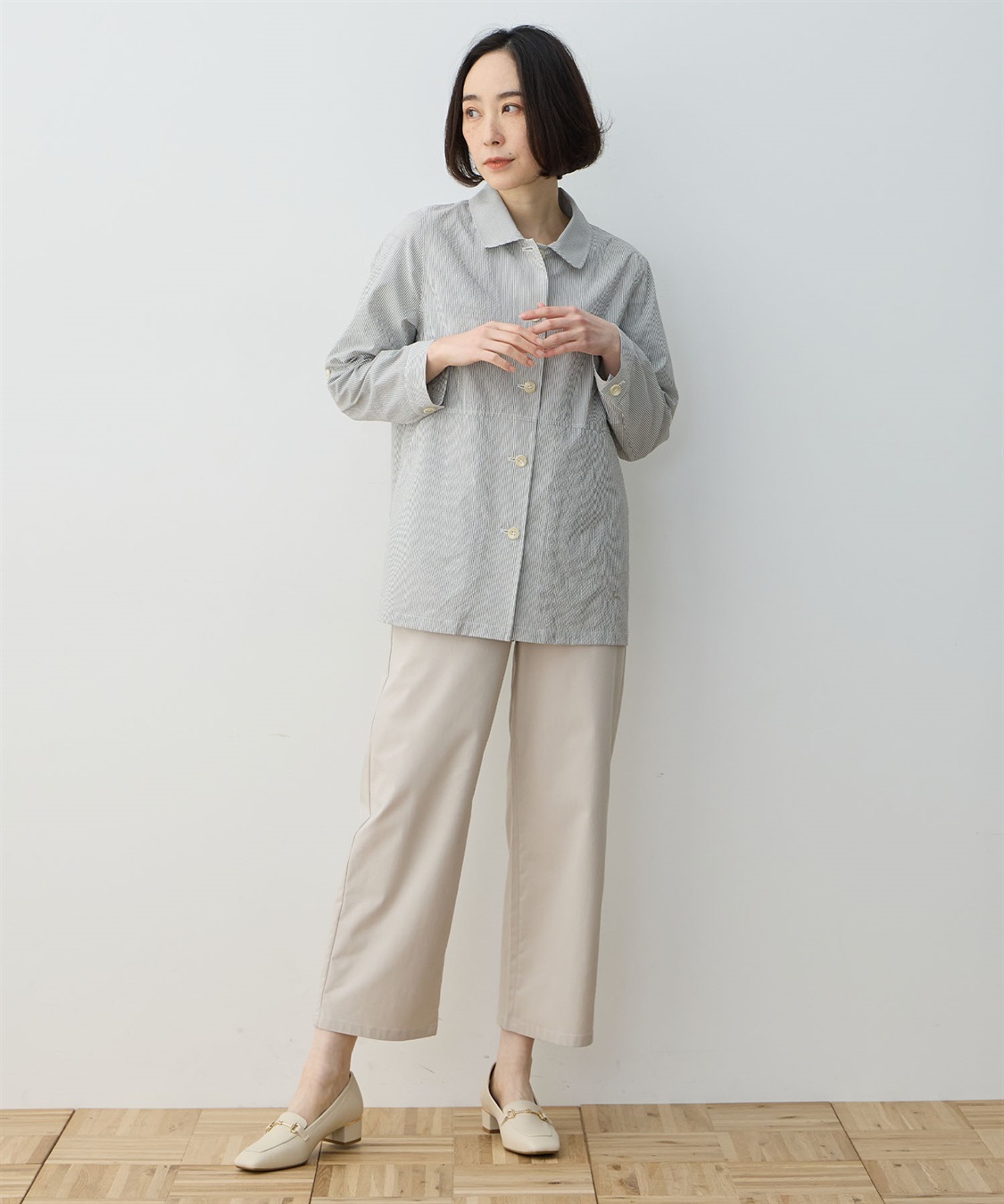 DECOY ジャガードストライプジャケット_sub_17