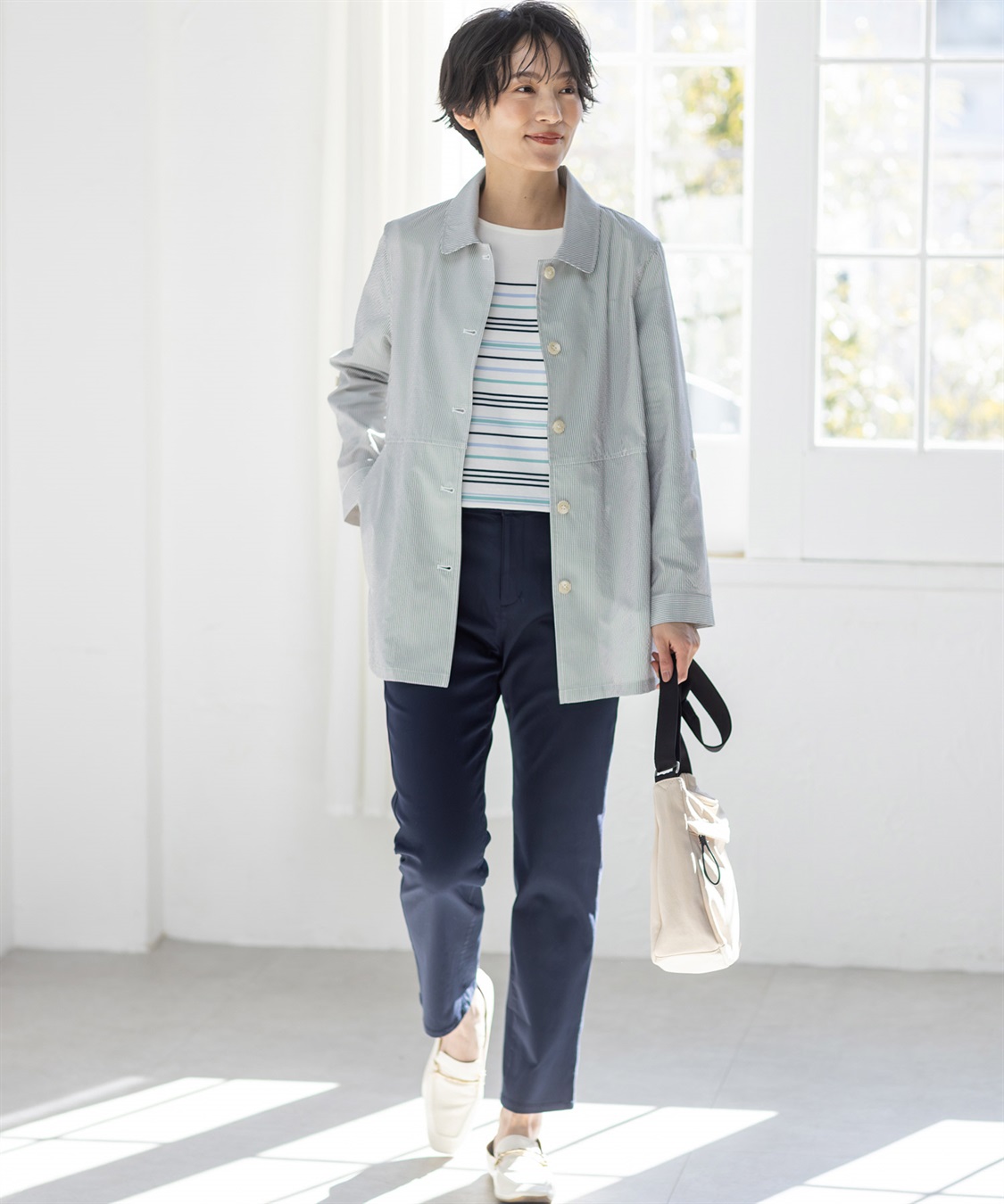 DECOY ジャガードストライプジャケット_sub_19