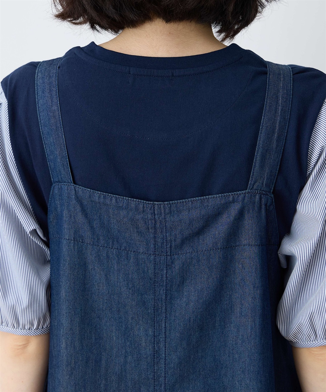 DECOY 【冷感】デニムサスペンダースカート_sub_8