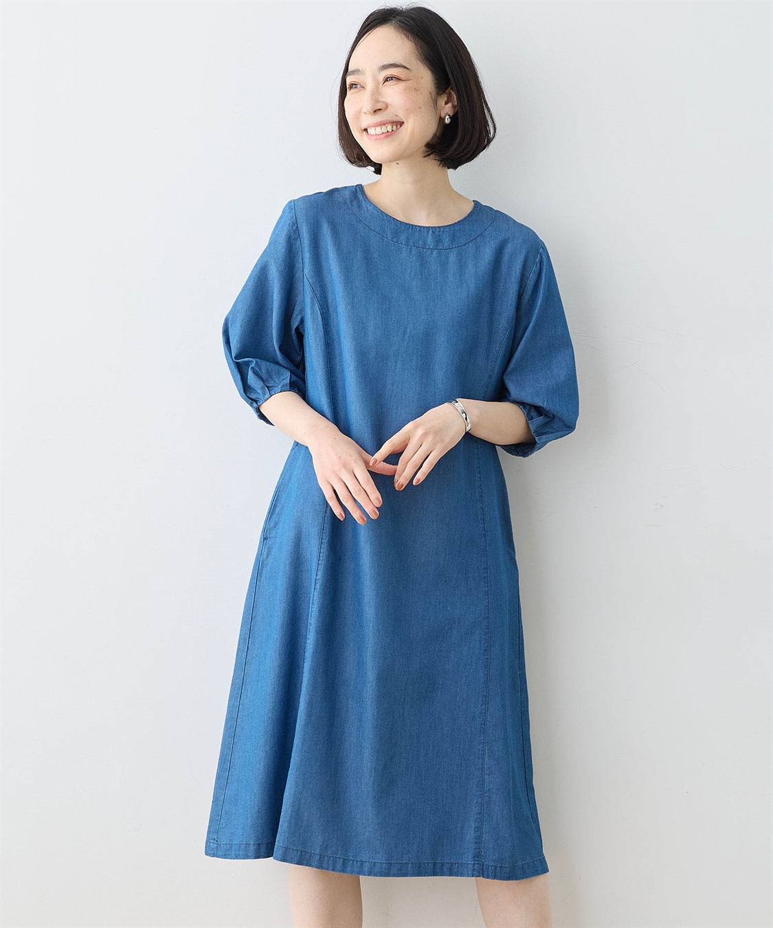 DECOY デニムワンピース_sub_2