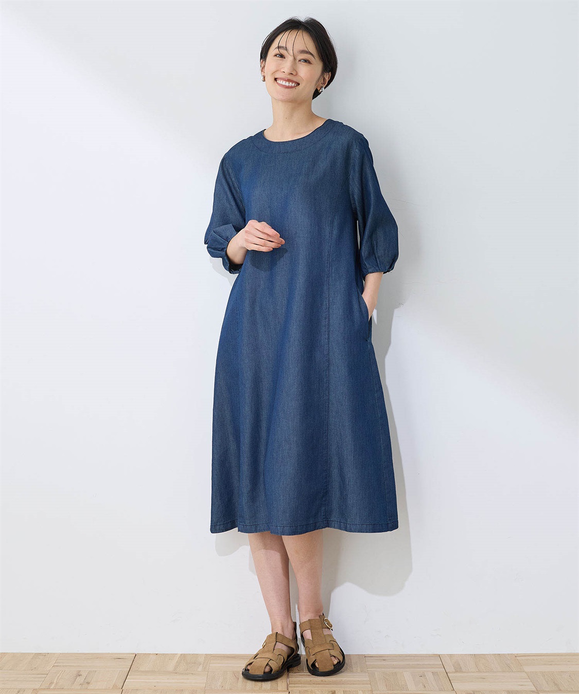 DECOY デニムワンピース_sub_13