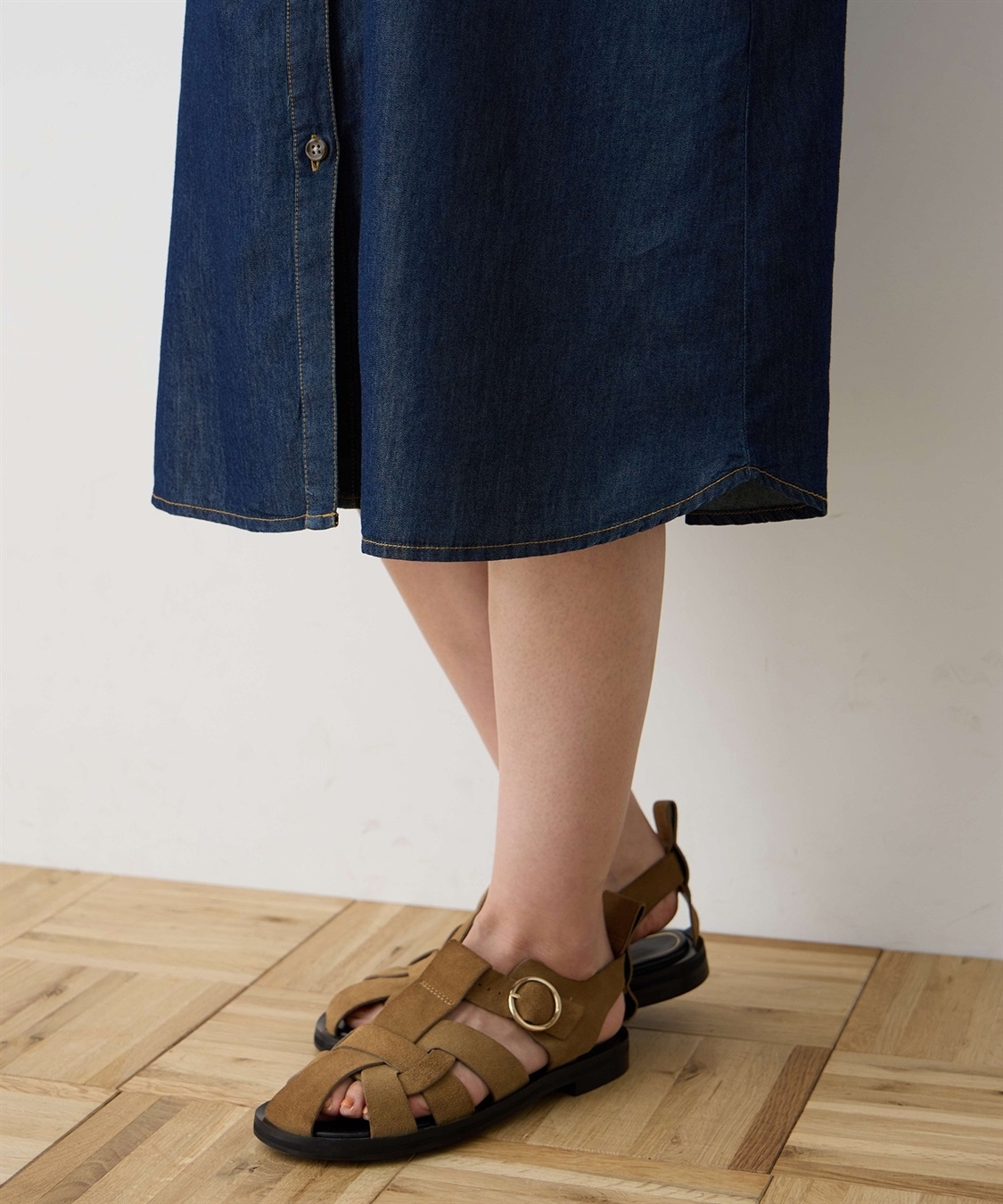 DECOY 【冷感】テンセルデニムワンピース_sub_9