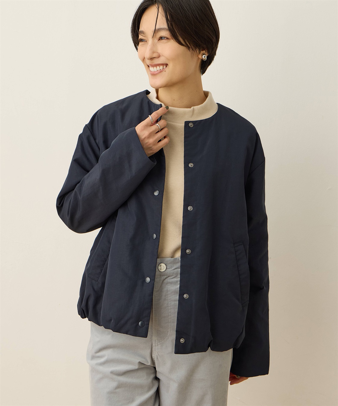 DECOY スーパーウォームショートコート【発熱中綿・はっ水・ハンドウォッシャブル】_sub_6