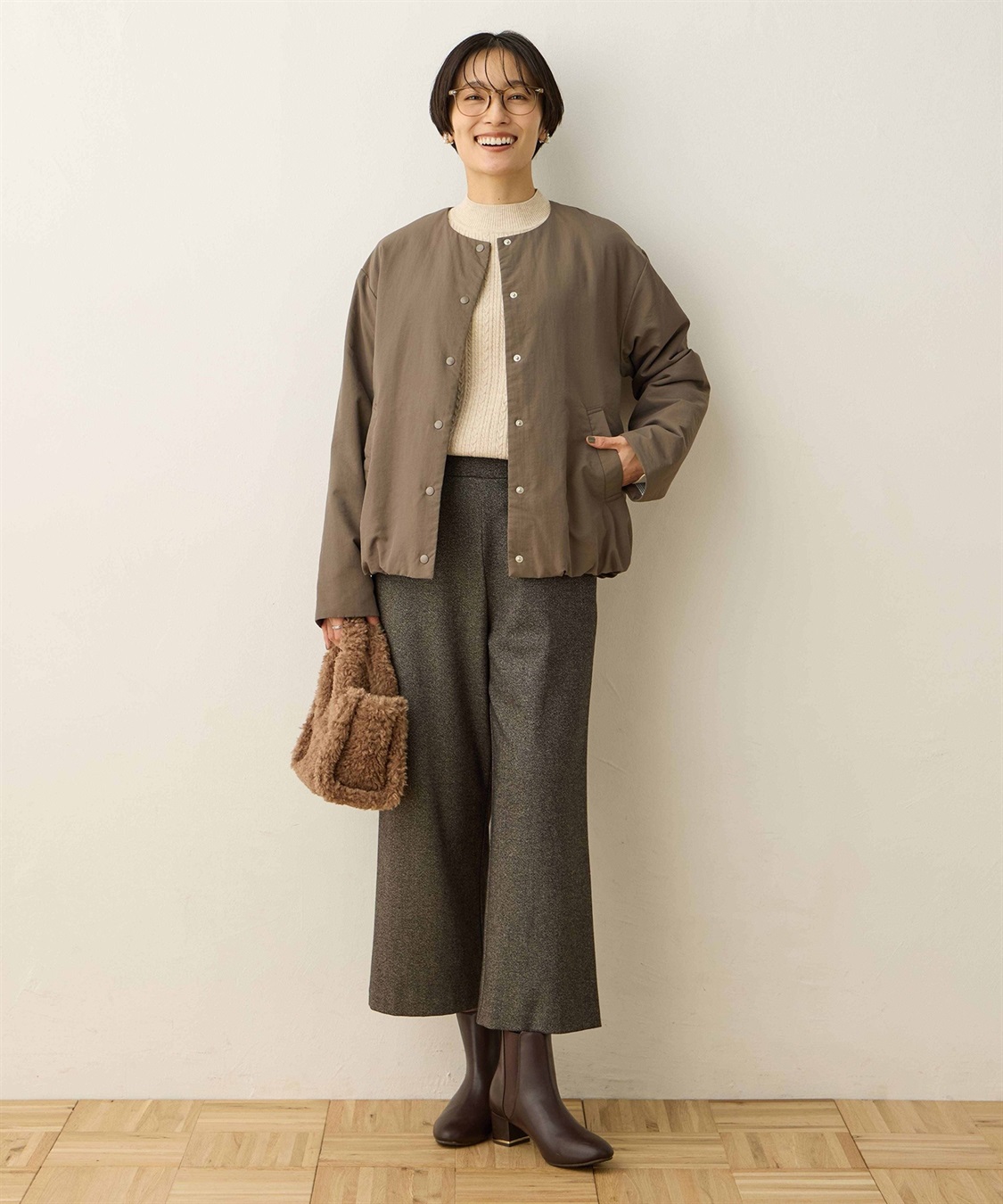 DECOY スーパーウォームショートコート【発熱中綿・はっ水・ハンドウォッシャブル】_sub_9