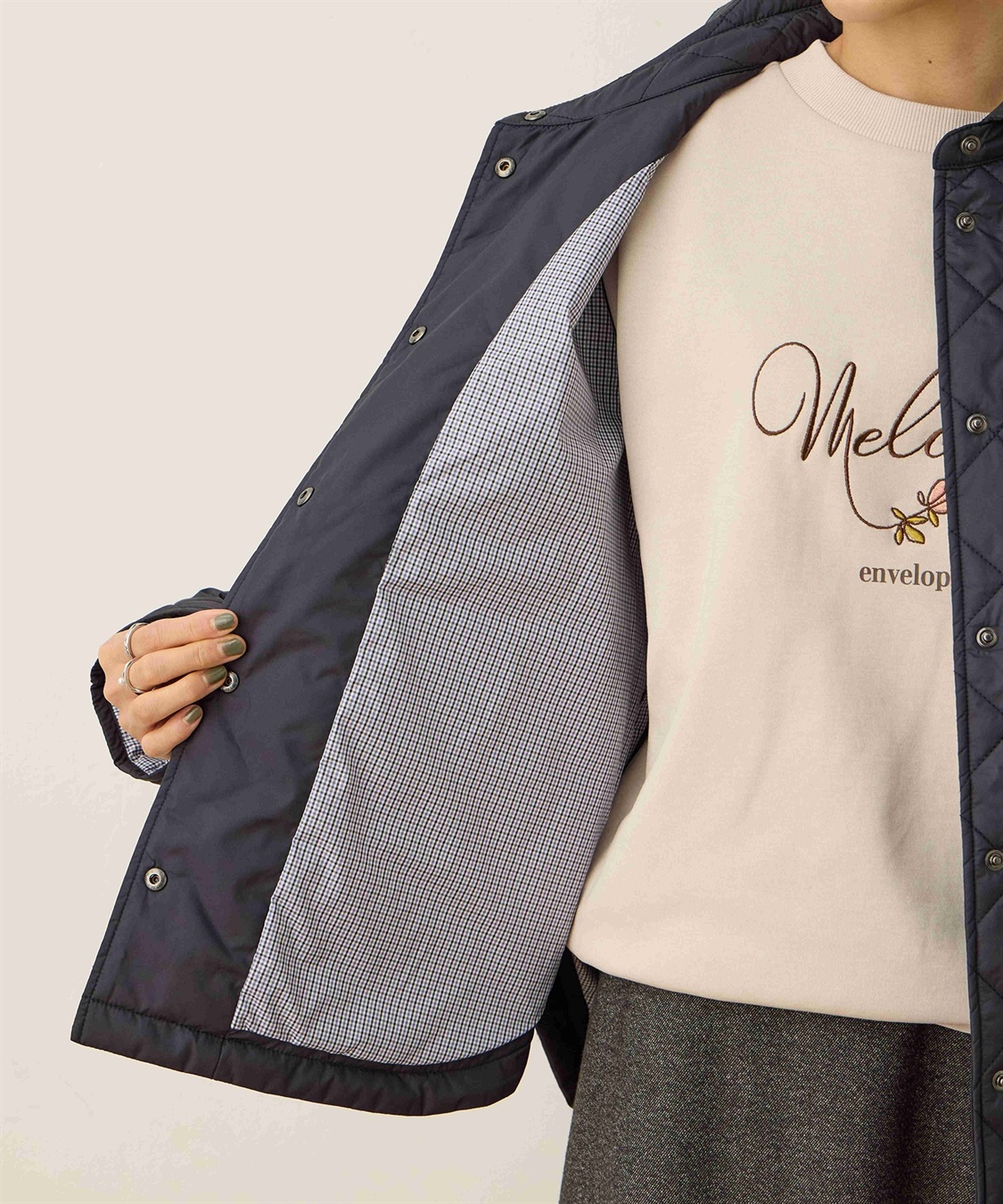 DECOY キルトジャケット【はっ水・ハンドウォッシャブル】_sub_14