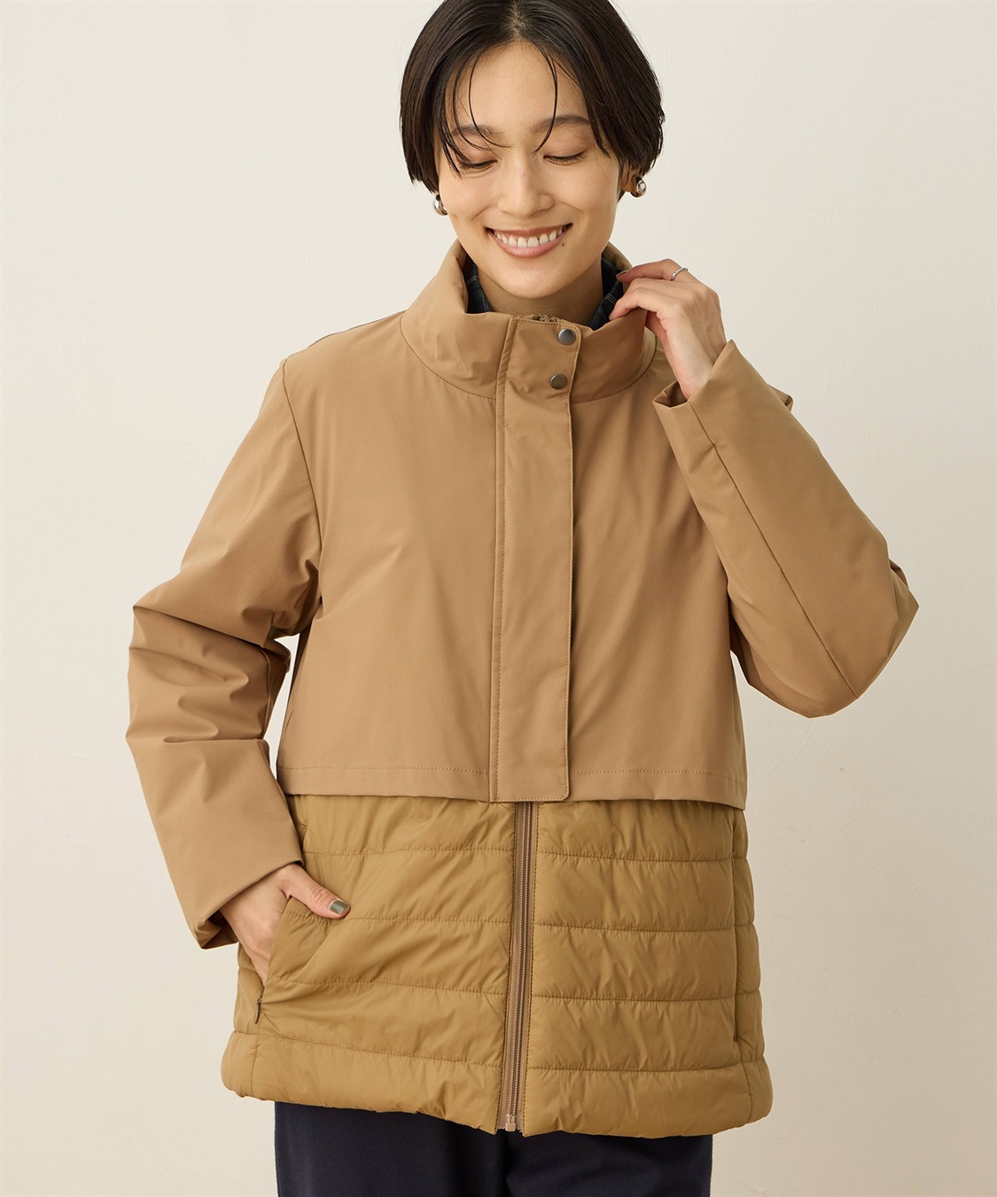 DECOY 中綿ジャケット【はっ水】【ウォッシャブル】_sub_1
