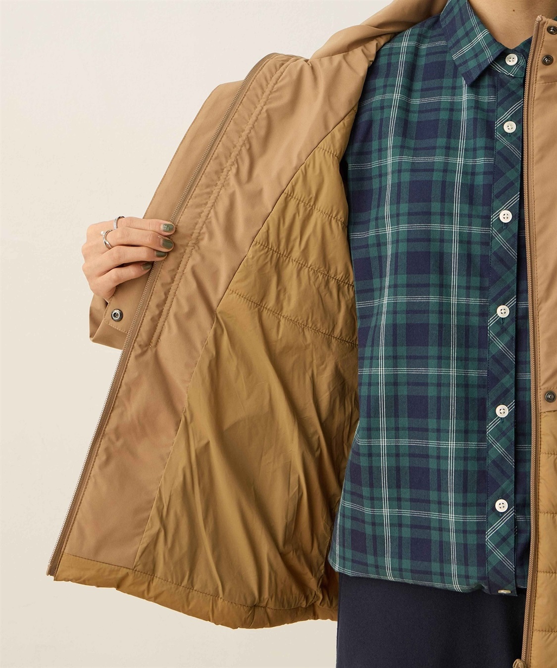 DECOY 中綿ジャケット【はっ水】【ウォッシャブル】_sub_14