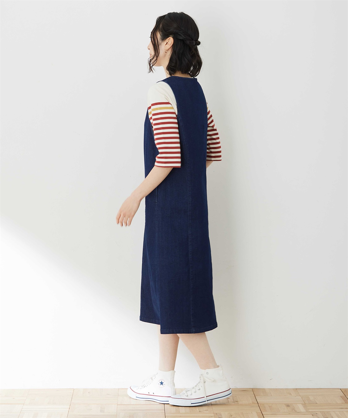 DECOY デニムジャンパースカート_sub_2