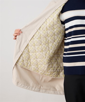 DECOY ライナー付きステンカラーコート【はっ水・ハンドウォッシャブル・花粉が落ちやすい・ライナー取り外し可能】_subthumb_15