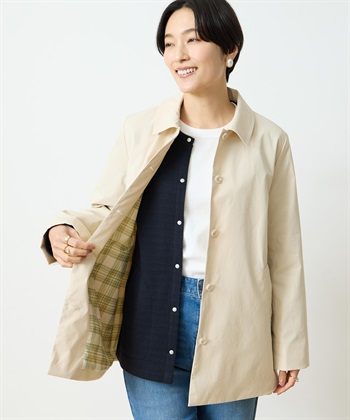 DECOY ストレッチステンカラーコート【はっ水・花粉が落ちやすい】_subthumb_1