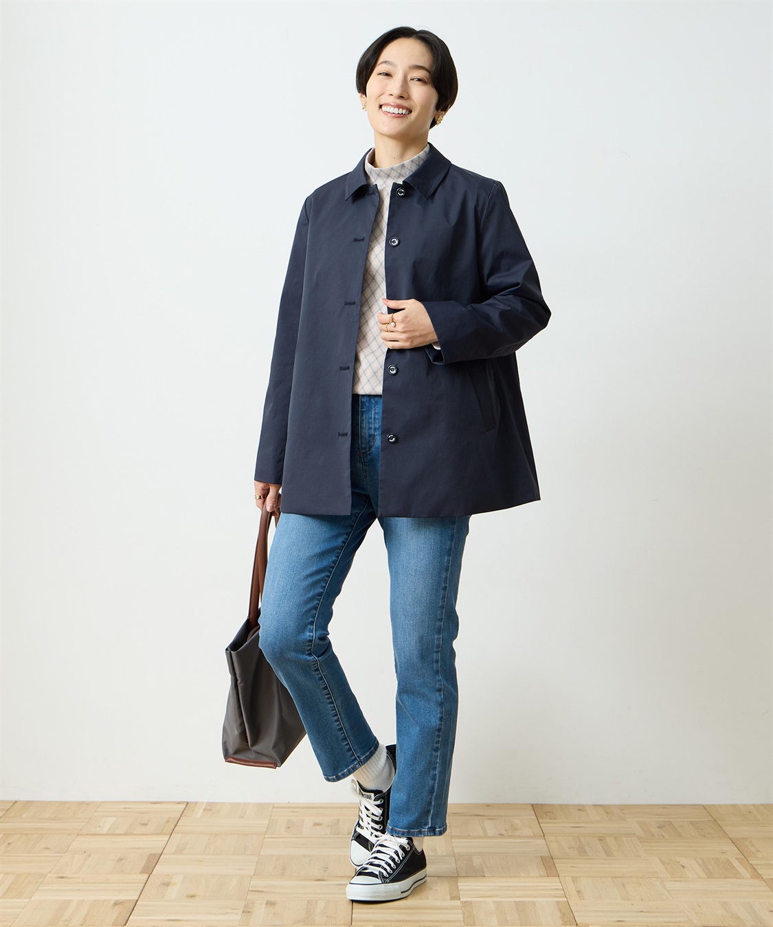 DECOY ストレッチステンカラーコート【はっ水・花粉が落ちやすい】_sub_13