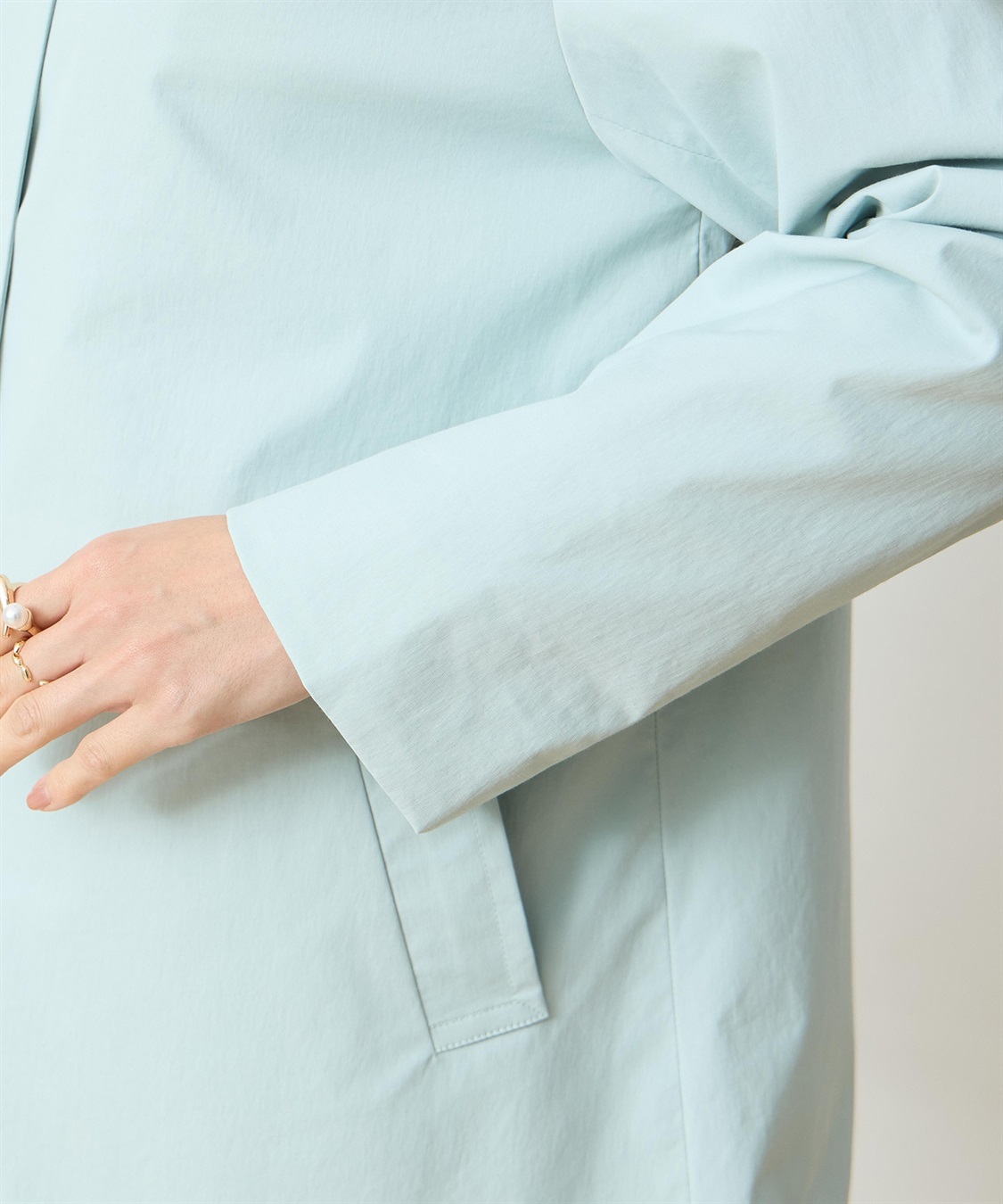 DECOY ストレッチステンカラーコート【はっ水・花粉が落ちやすい】_sub_15