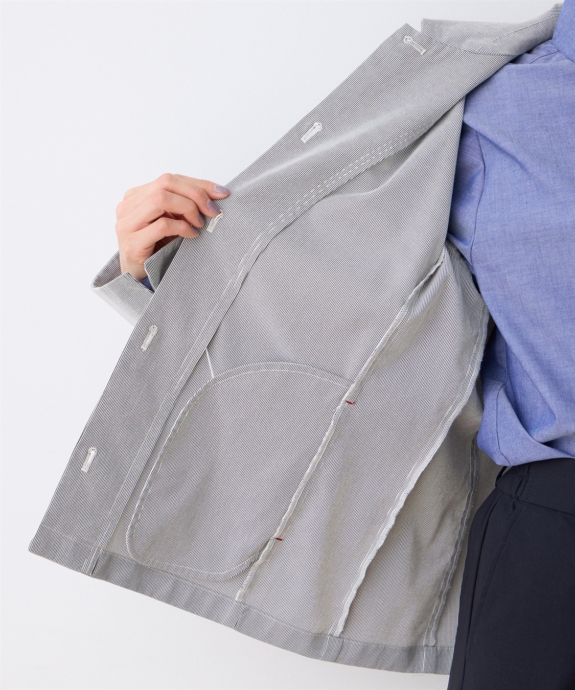 DECOY ストライプジャケット_sub_12