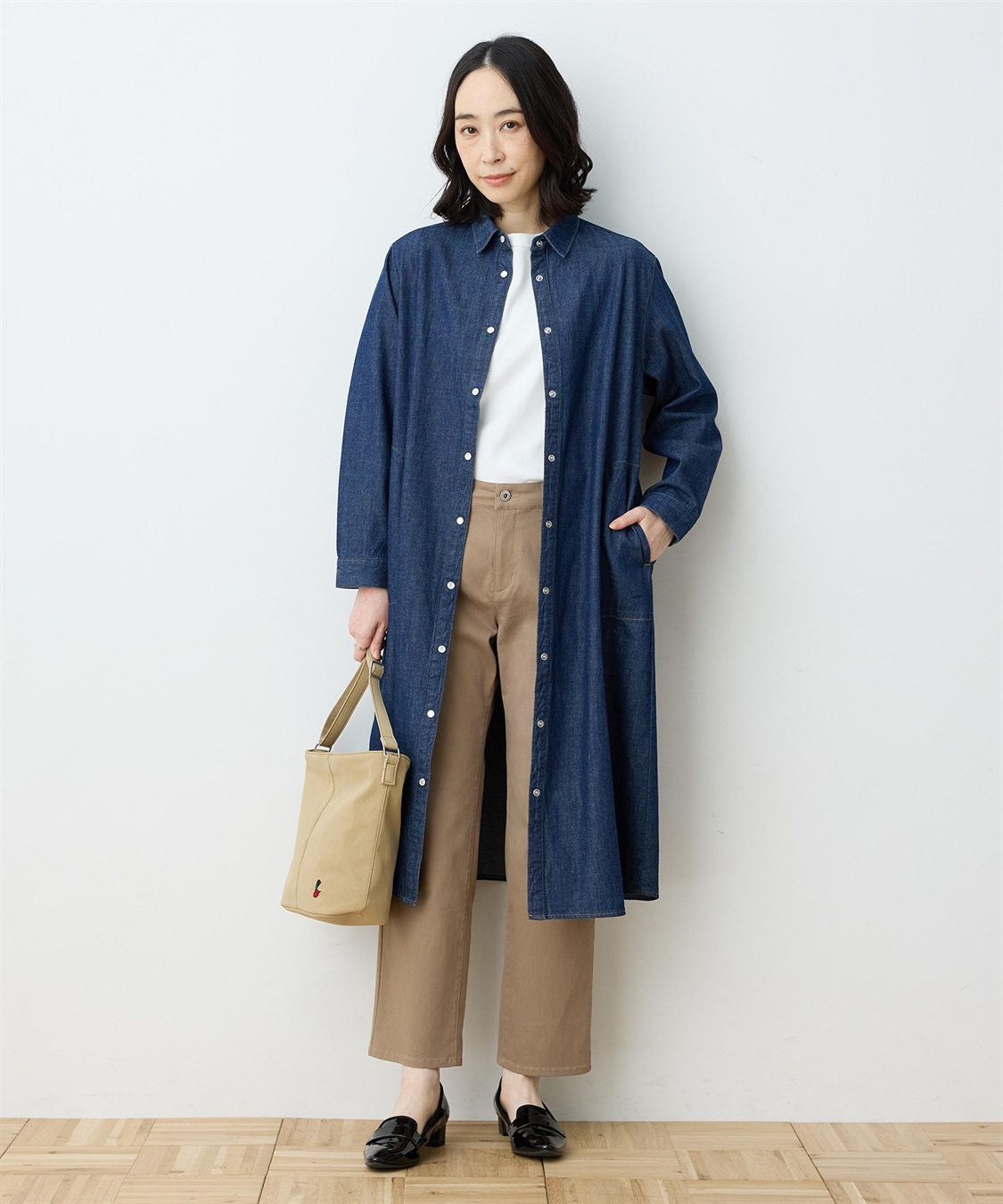 DECOY デニムワンピース_sub_6