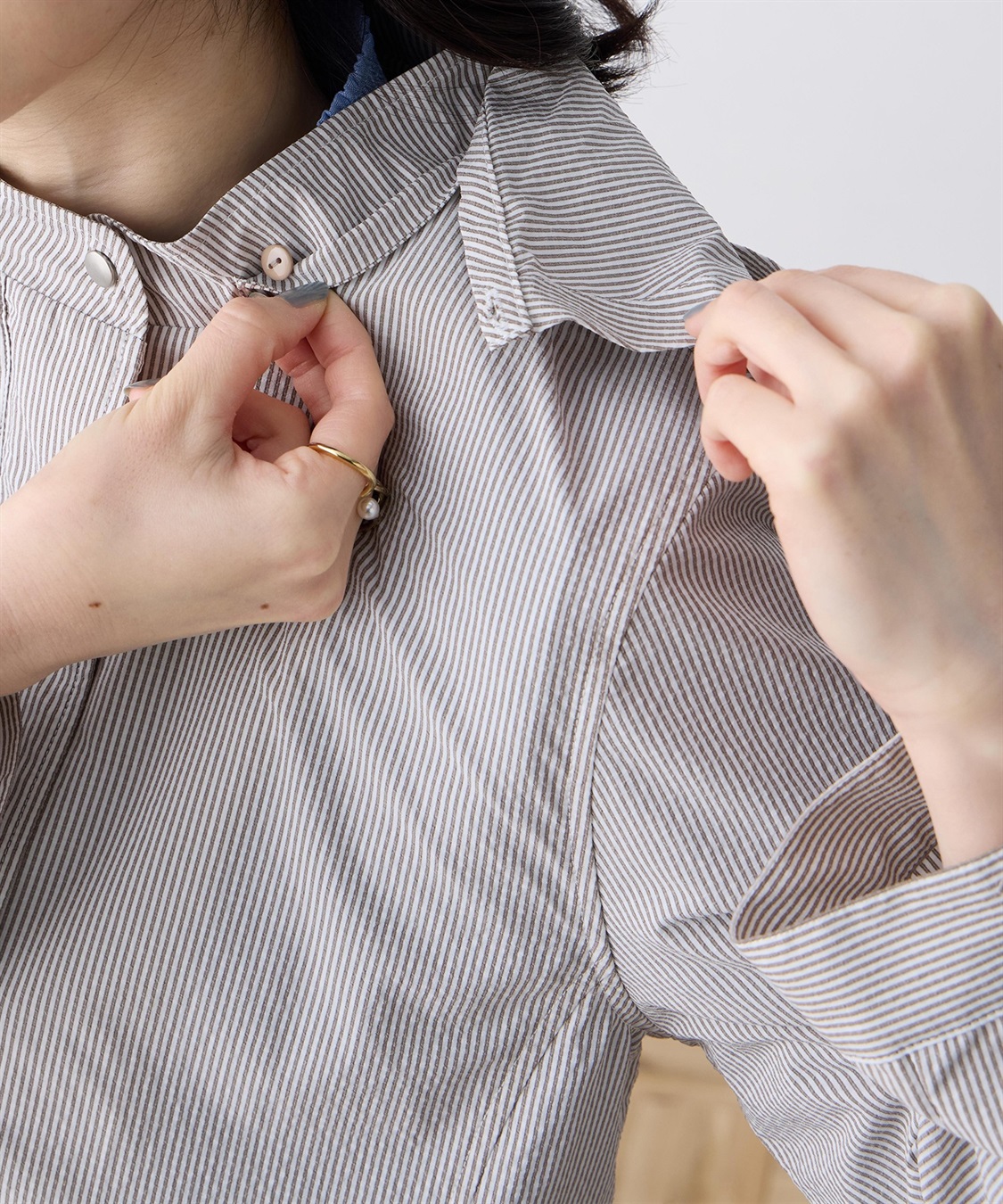 DECOY サッカーストライプジャケット【フード取り外し可】_sub_16