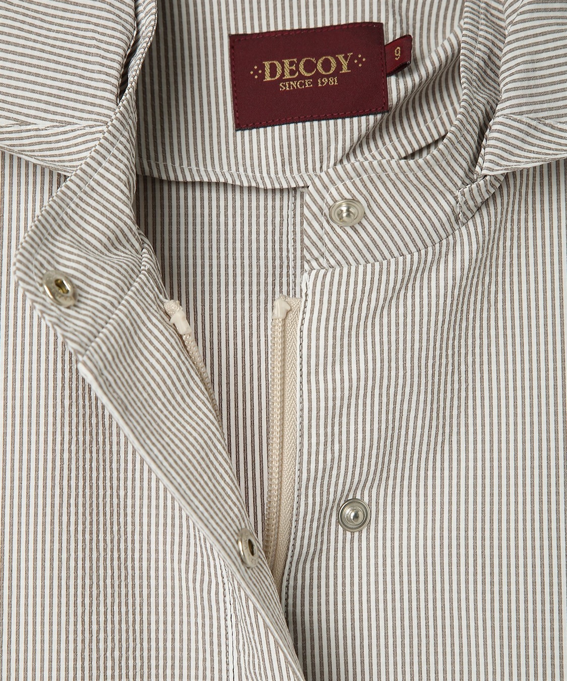 DECOY サッカーストライプジャケット【フード取り外し可】_sub_21