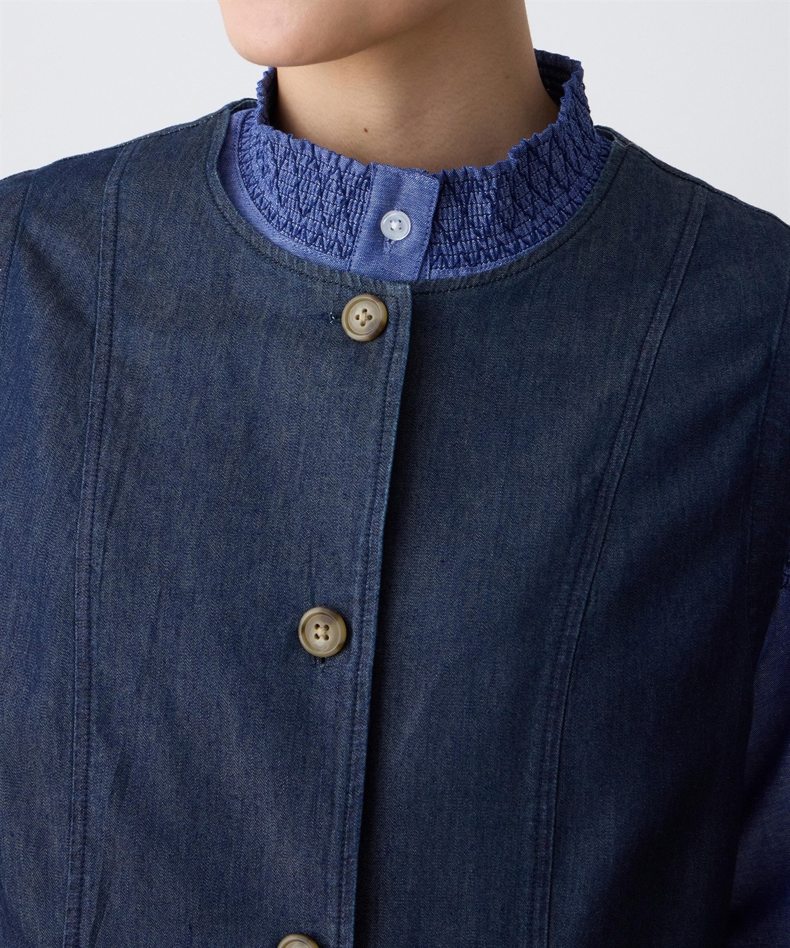 DECOY デニムベスト【接触冷感】_sub_6