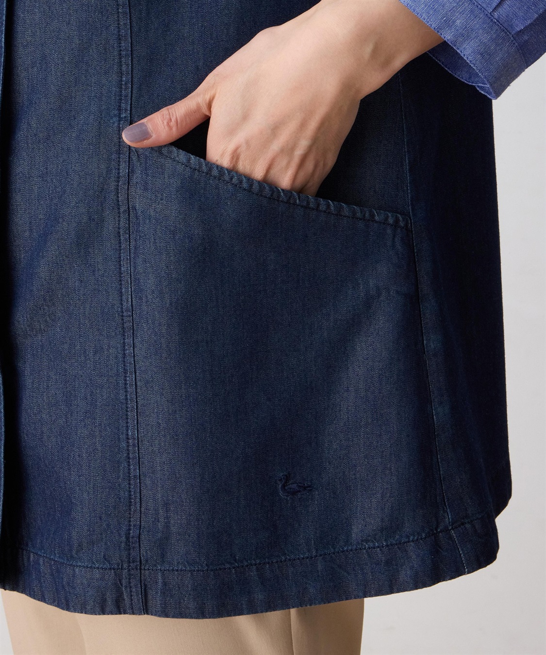 DECOY デニムベスト【接触冷感】_sub_8